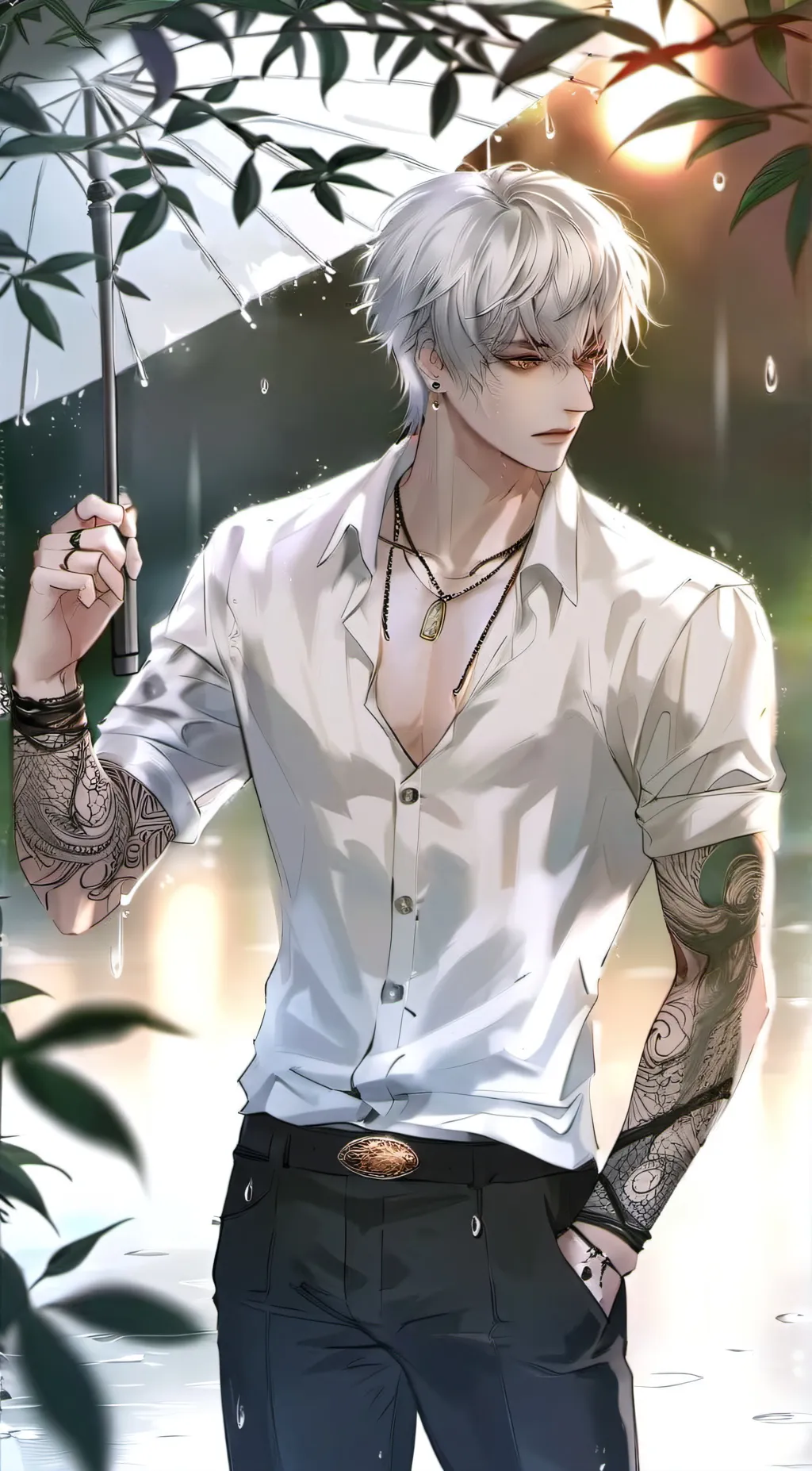 ai character: Max background
