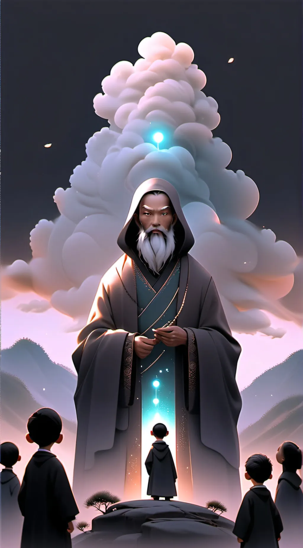 ai character: sage background