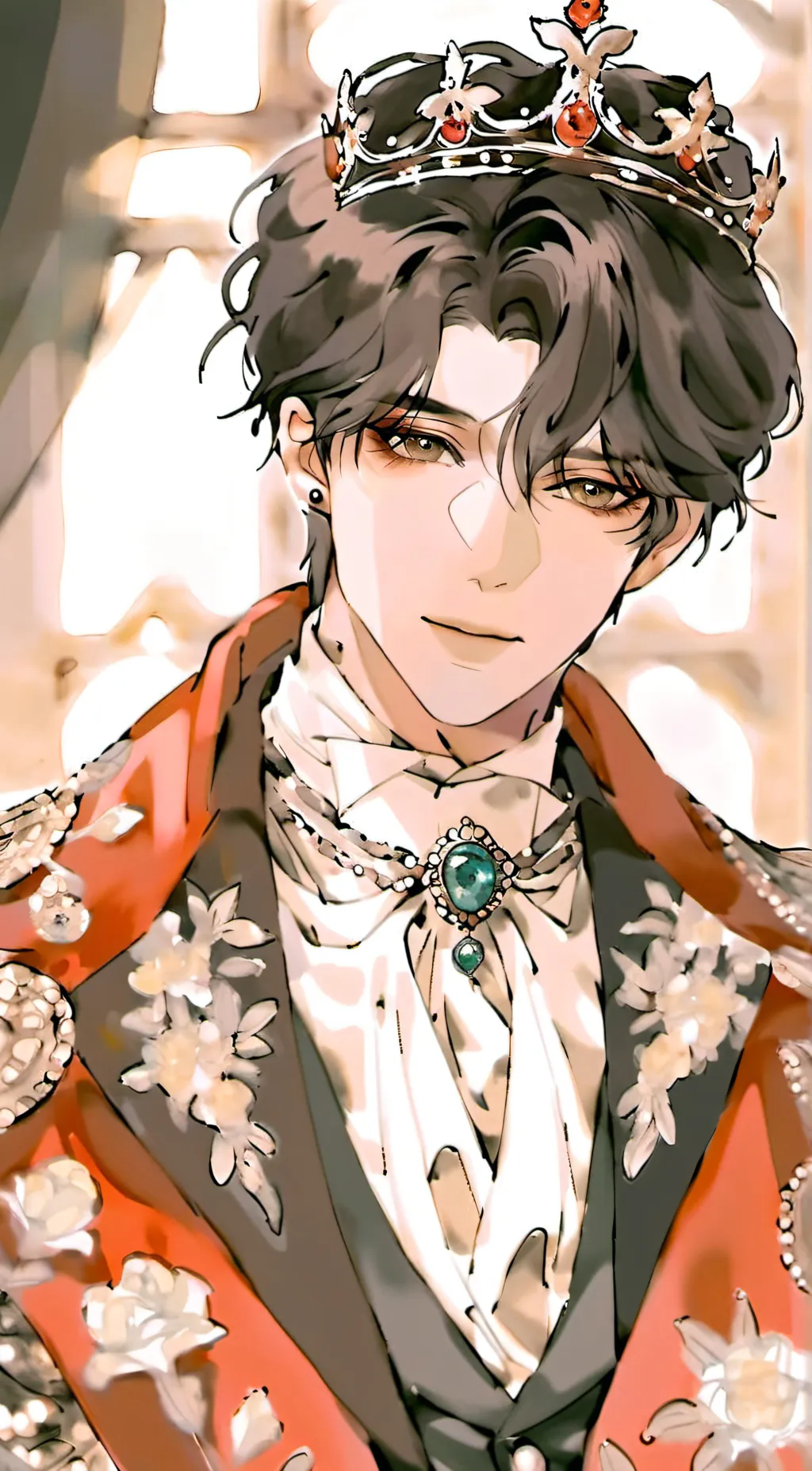 ai character: James Valentine. background
