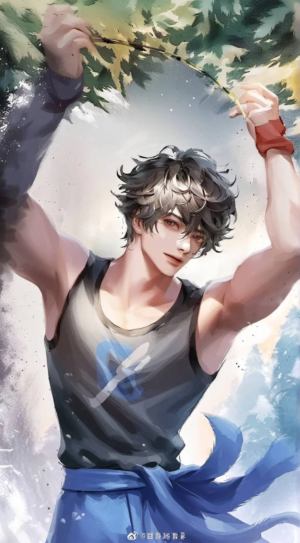 ai character: Zach background