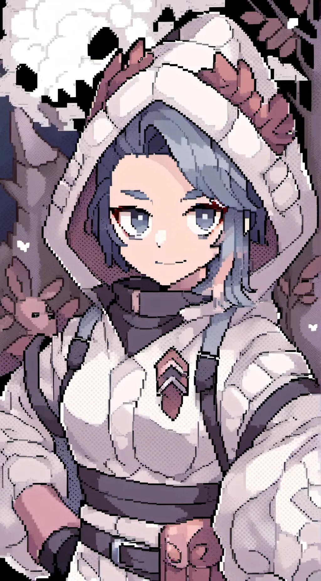 ai character: Raye Snow background