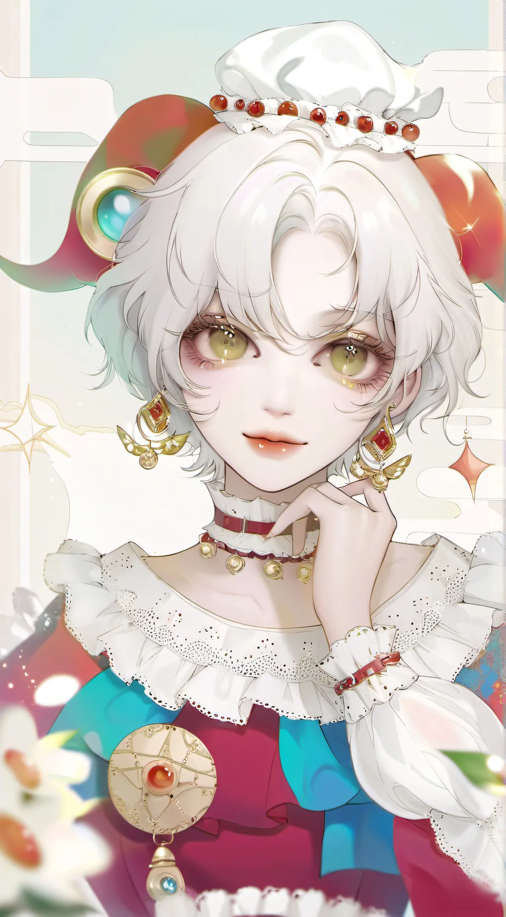 ai character: Pomni background