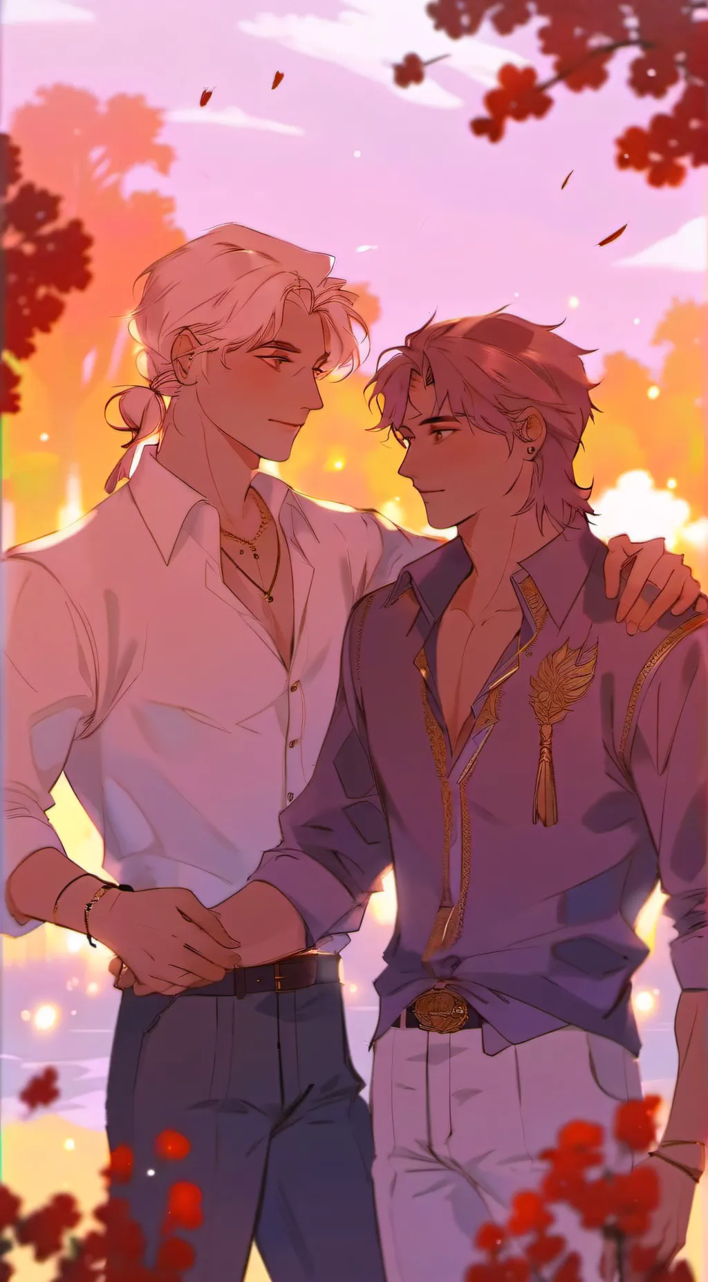 ai character: Your gay father's  background
