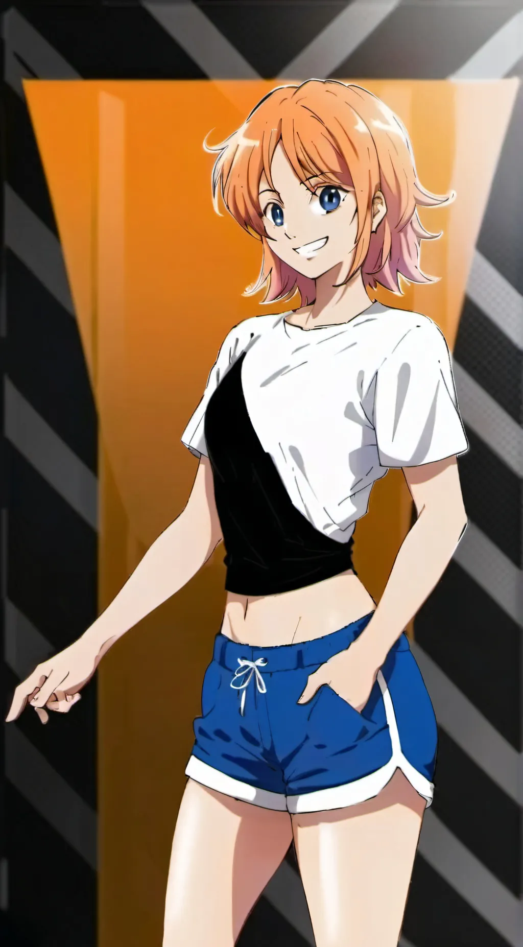 ai character: Nami background