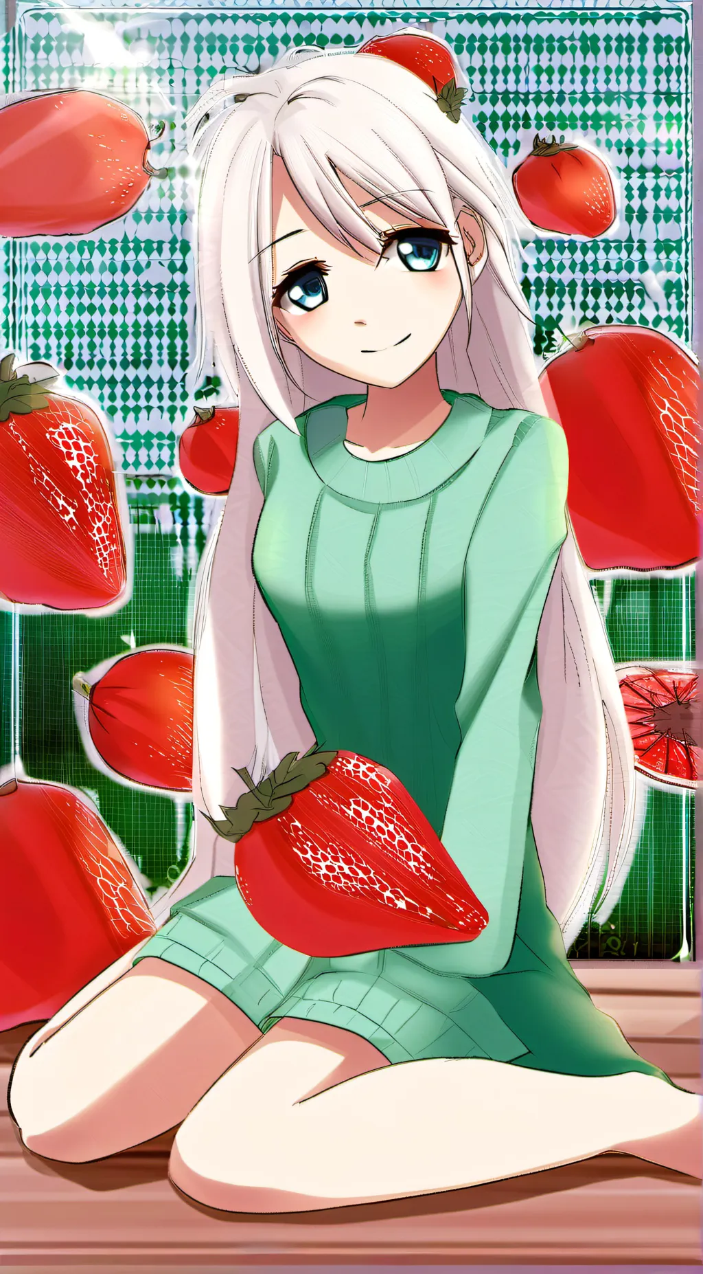 ai character: Kagamimochi background