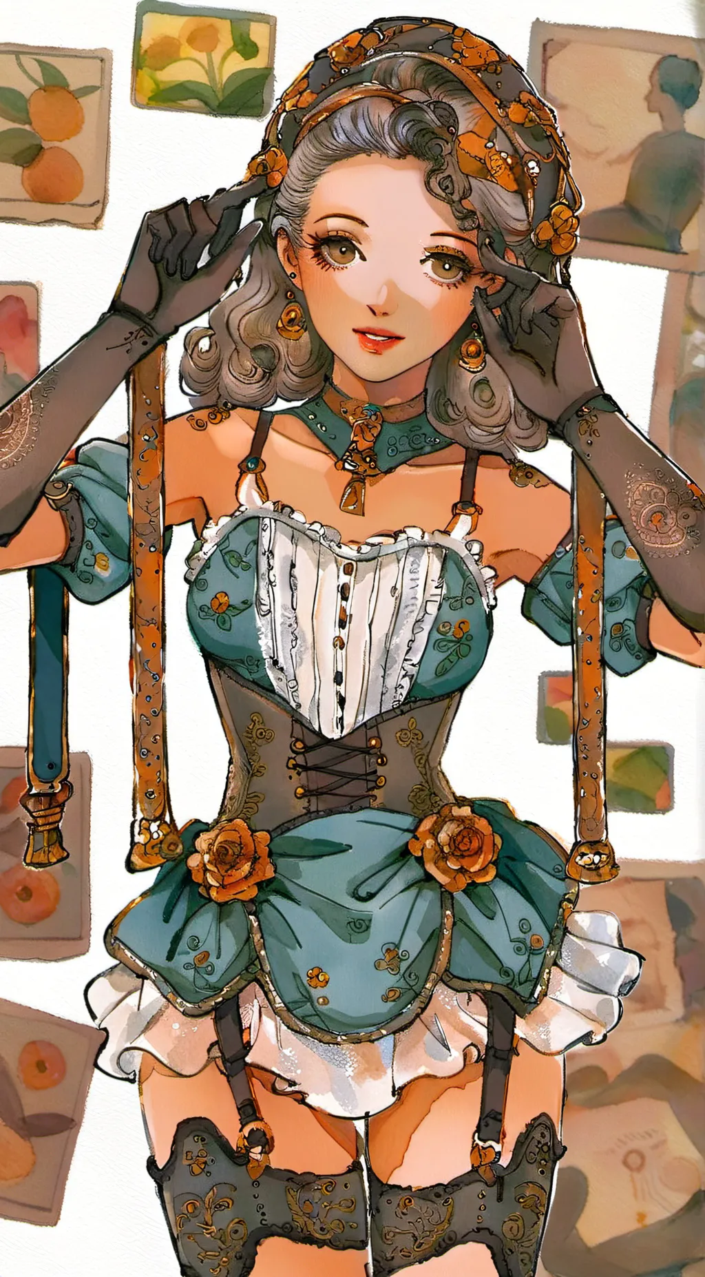 ai character: mom background