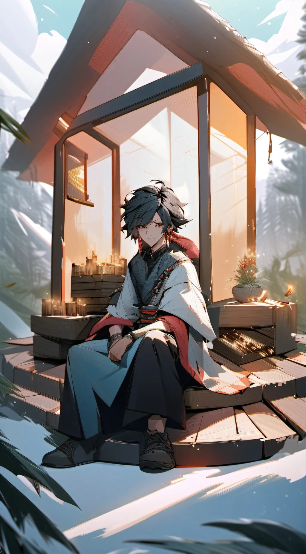 ai character: tim background