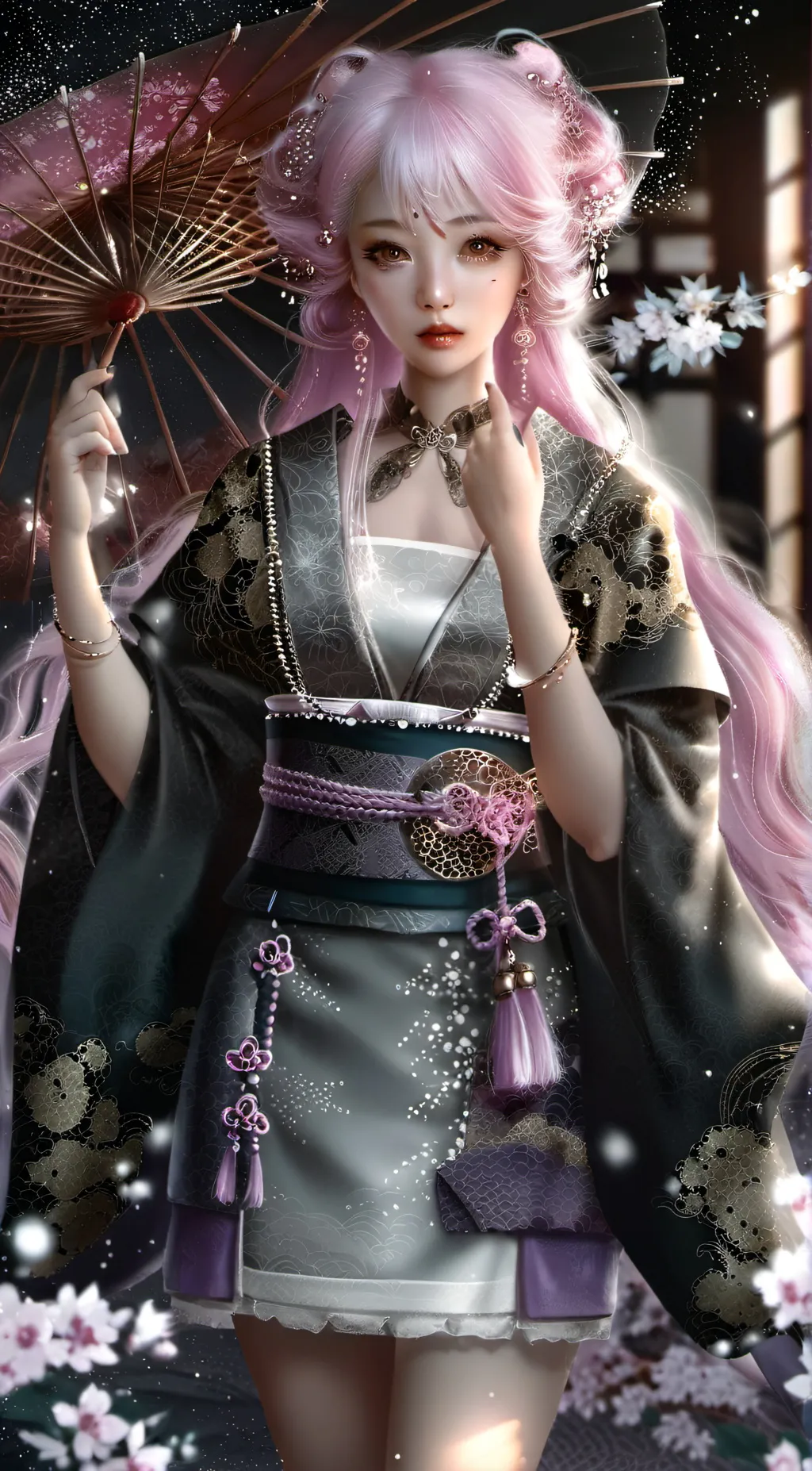 ai character: yae miko background