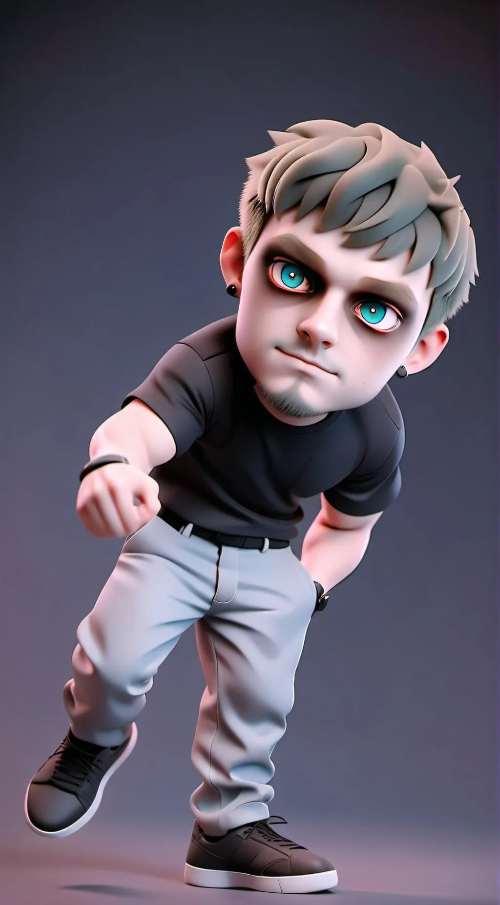 ai character: Trent background