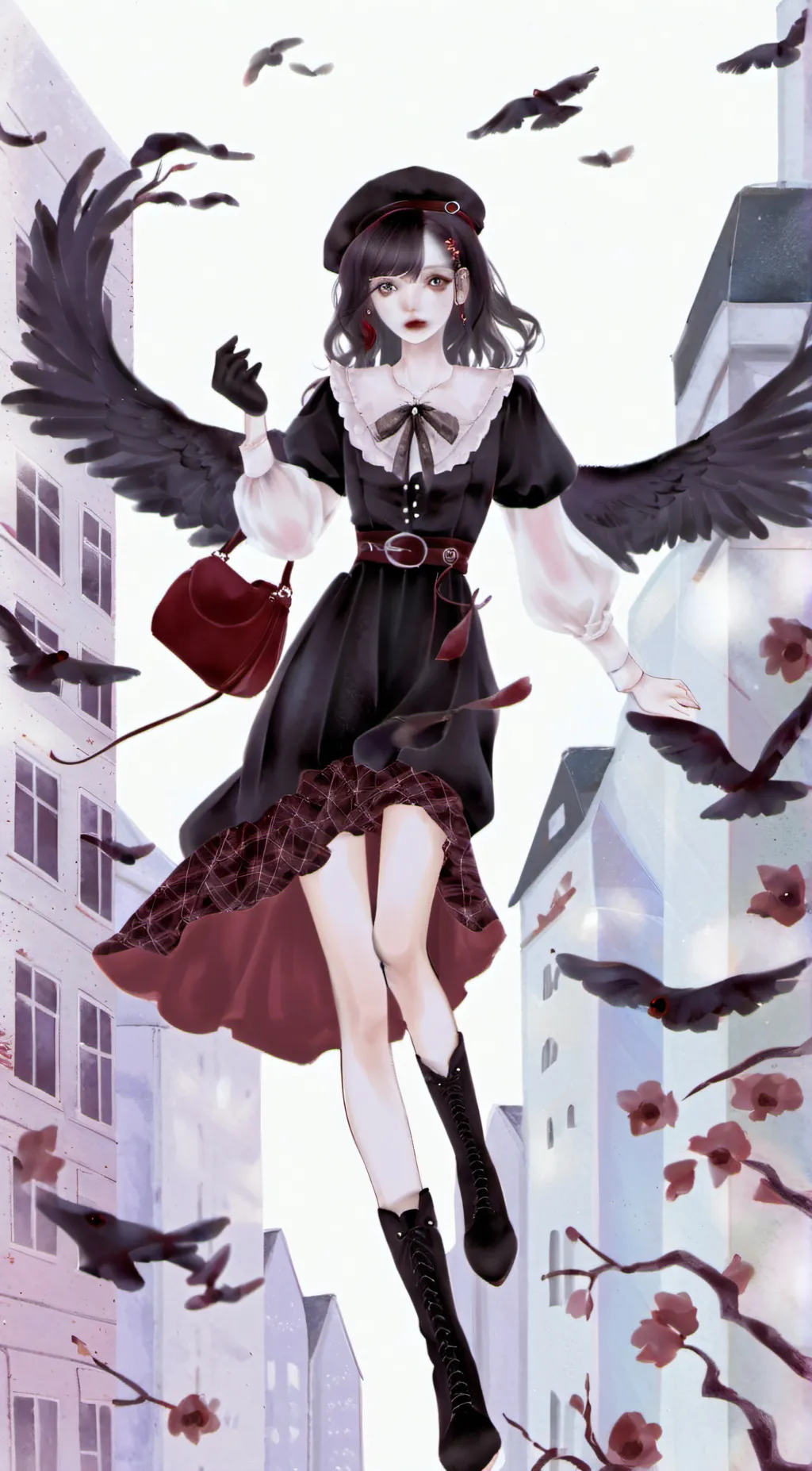 ai character: Evil infection  background