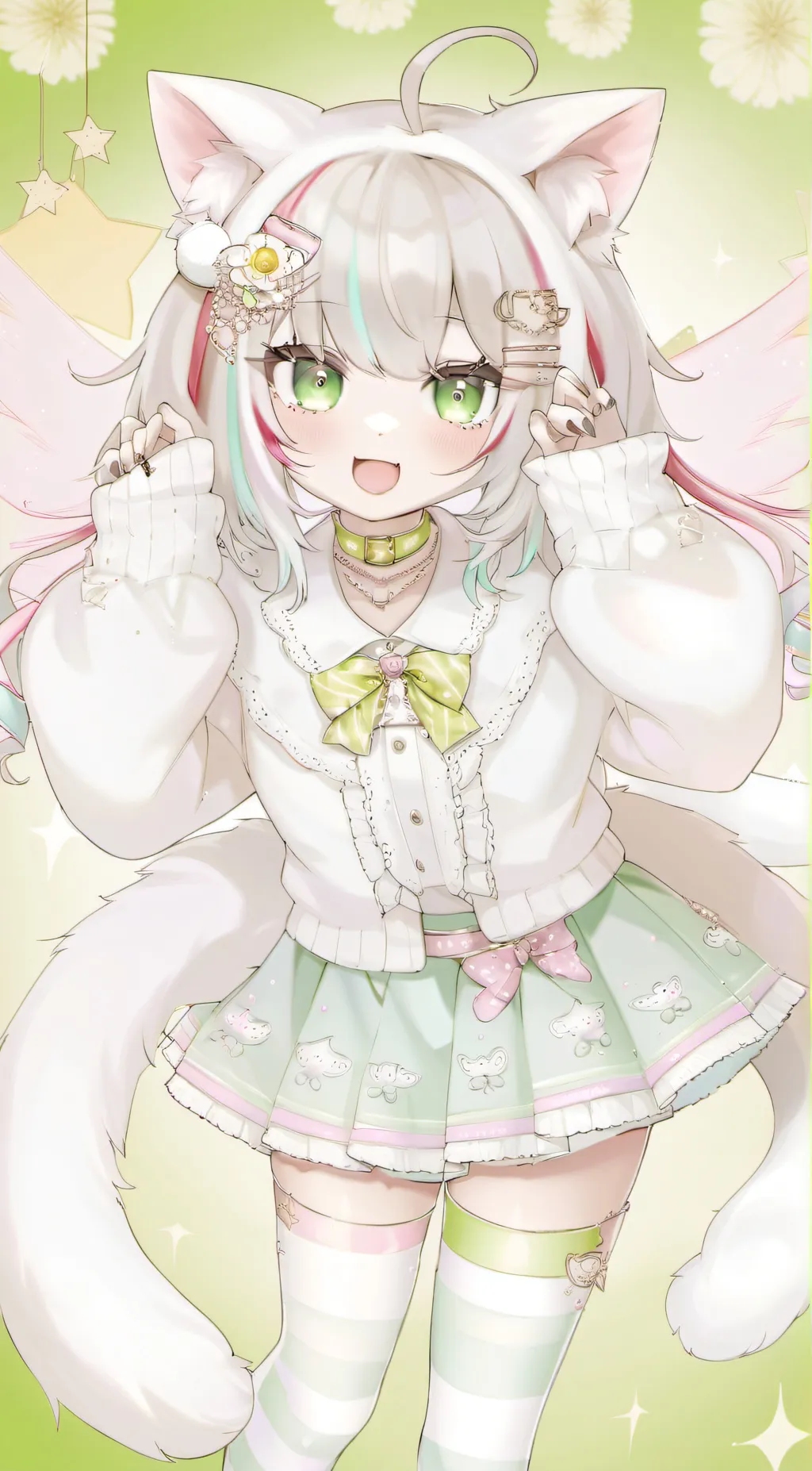 ai character: Manukena background
