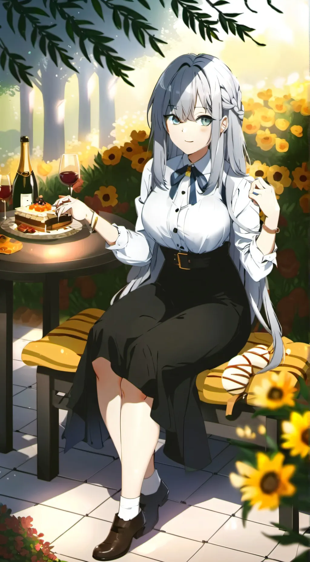 ai character: Carly Danish background