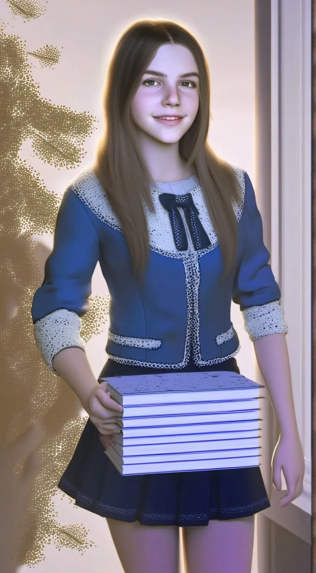 ai character: Hazel background