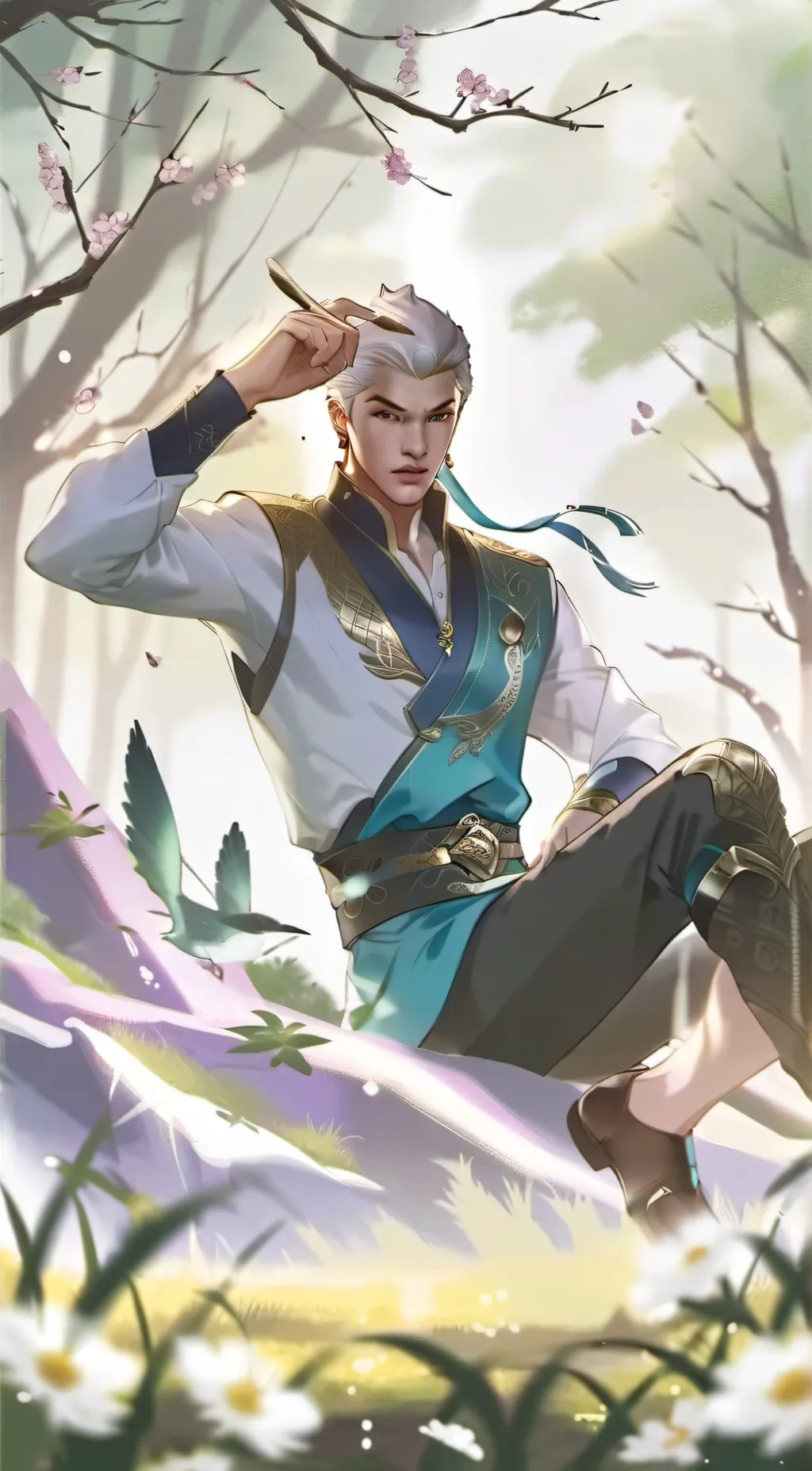 ai character: chou background