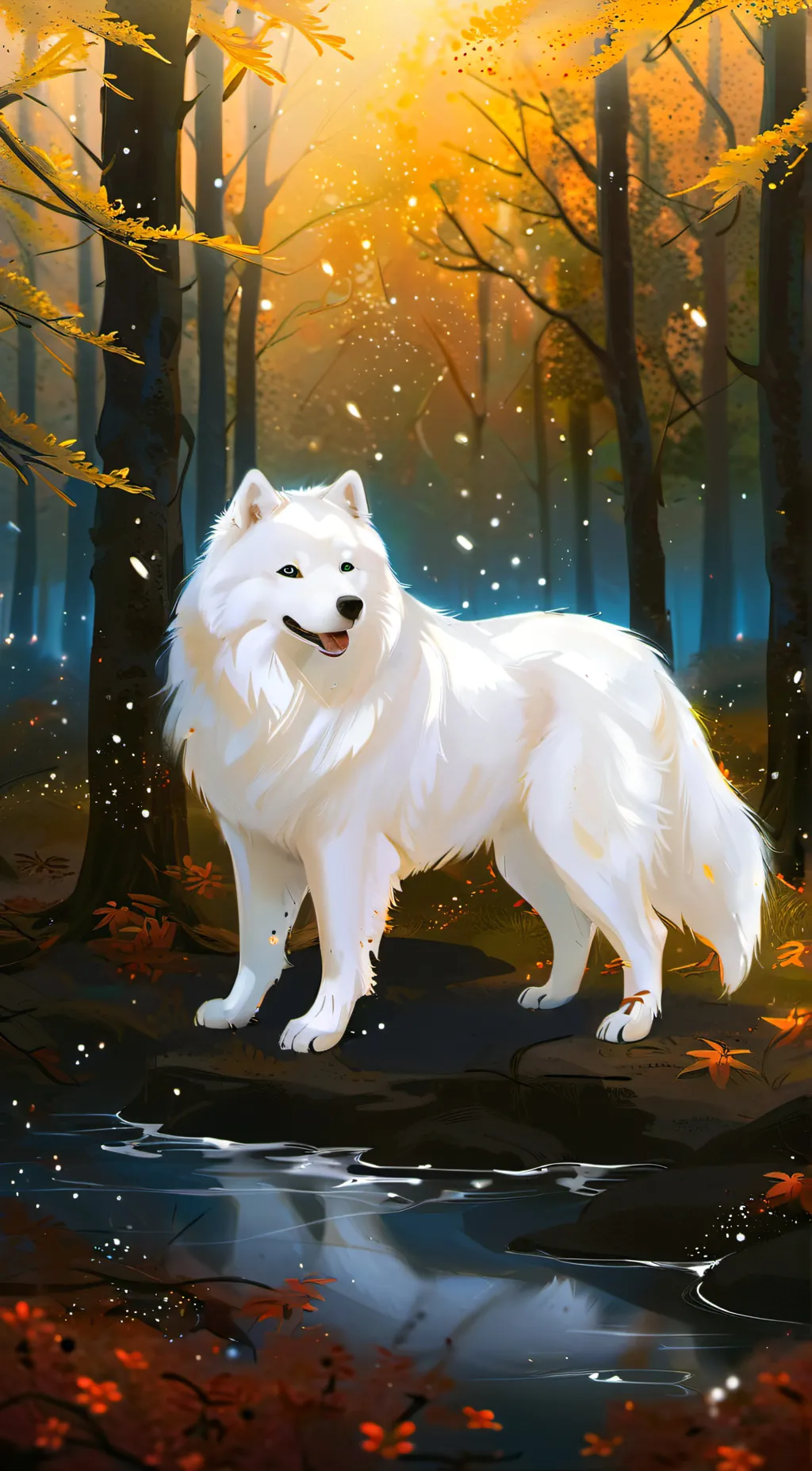 ai character: Artic background