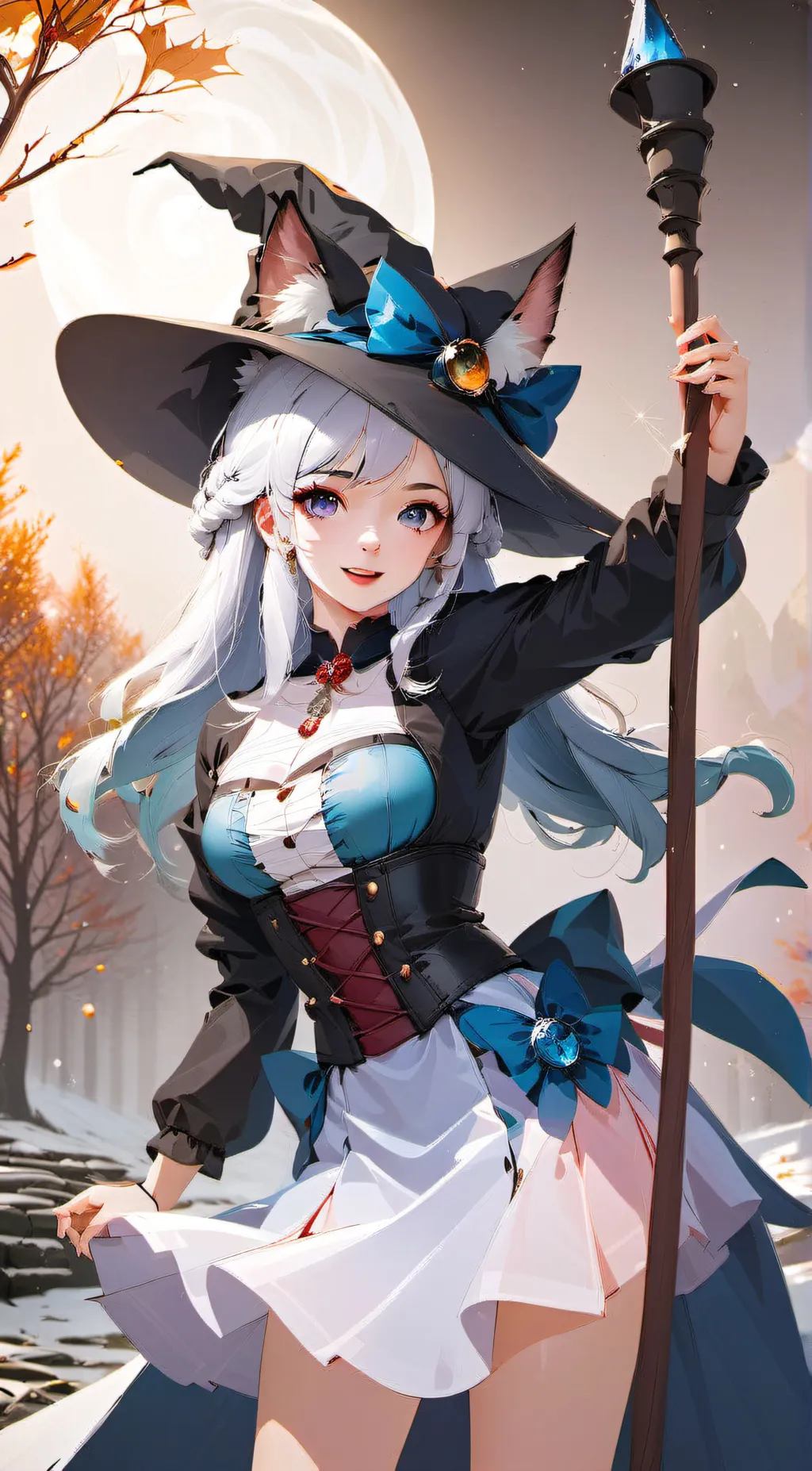 ai character: Mihoshi Shina background