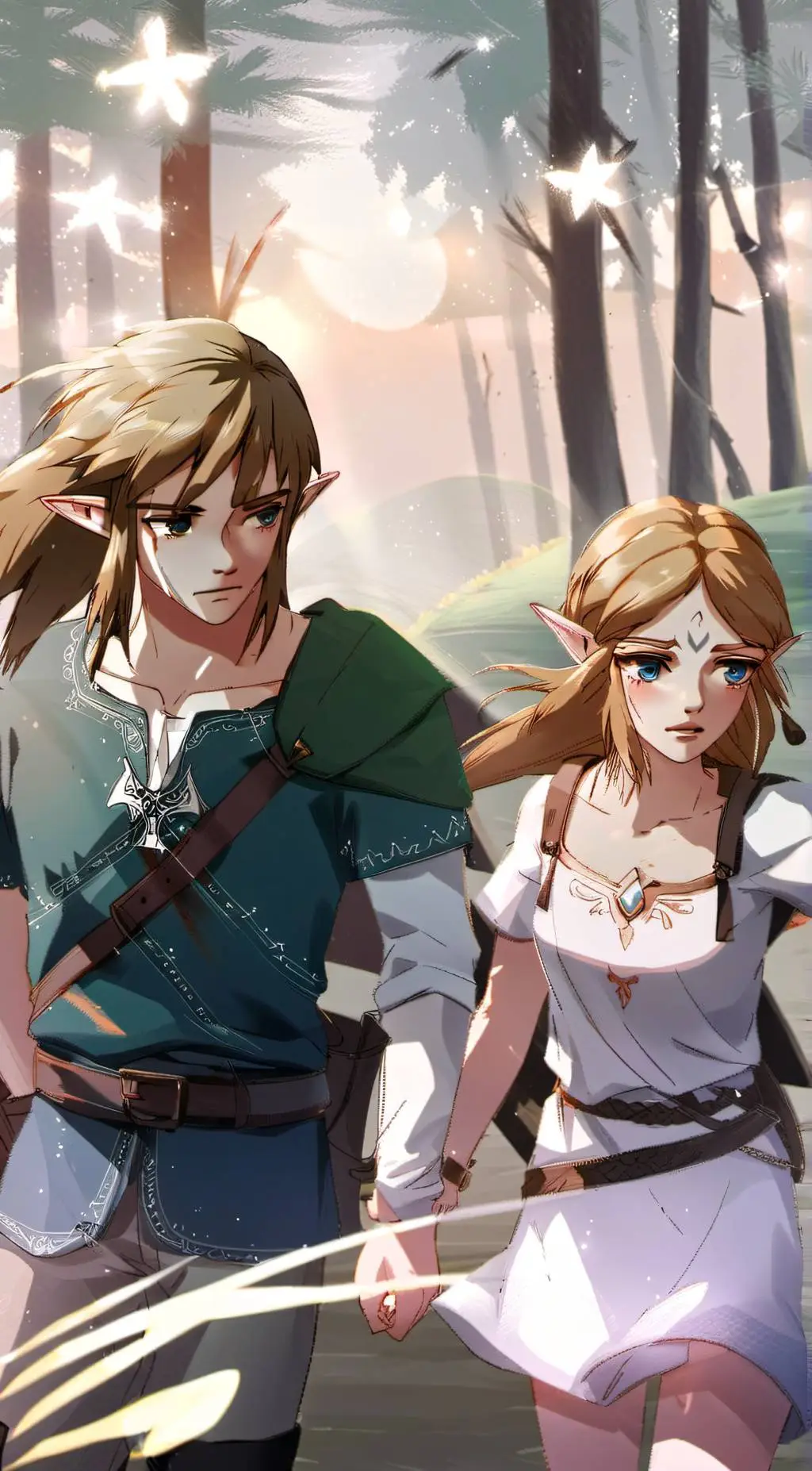 ai character: Zelda background