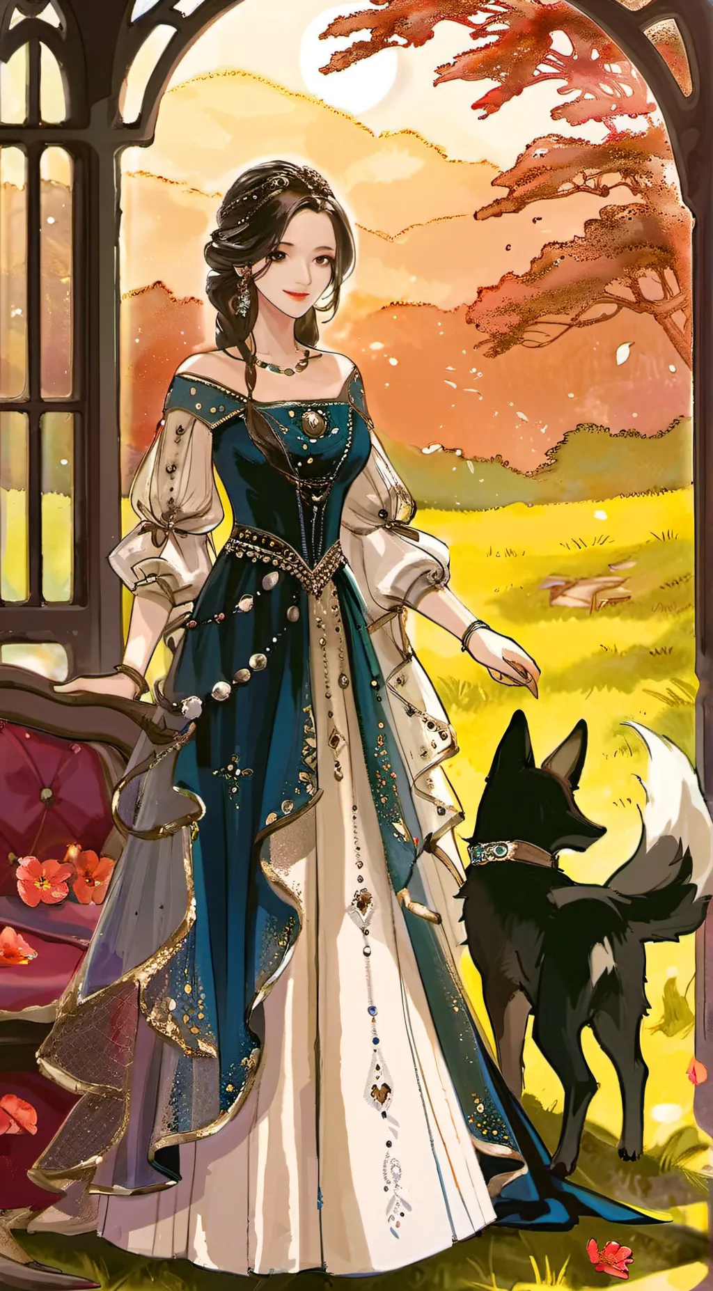 ai character: Kalae background
