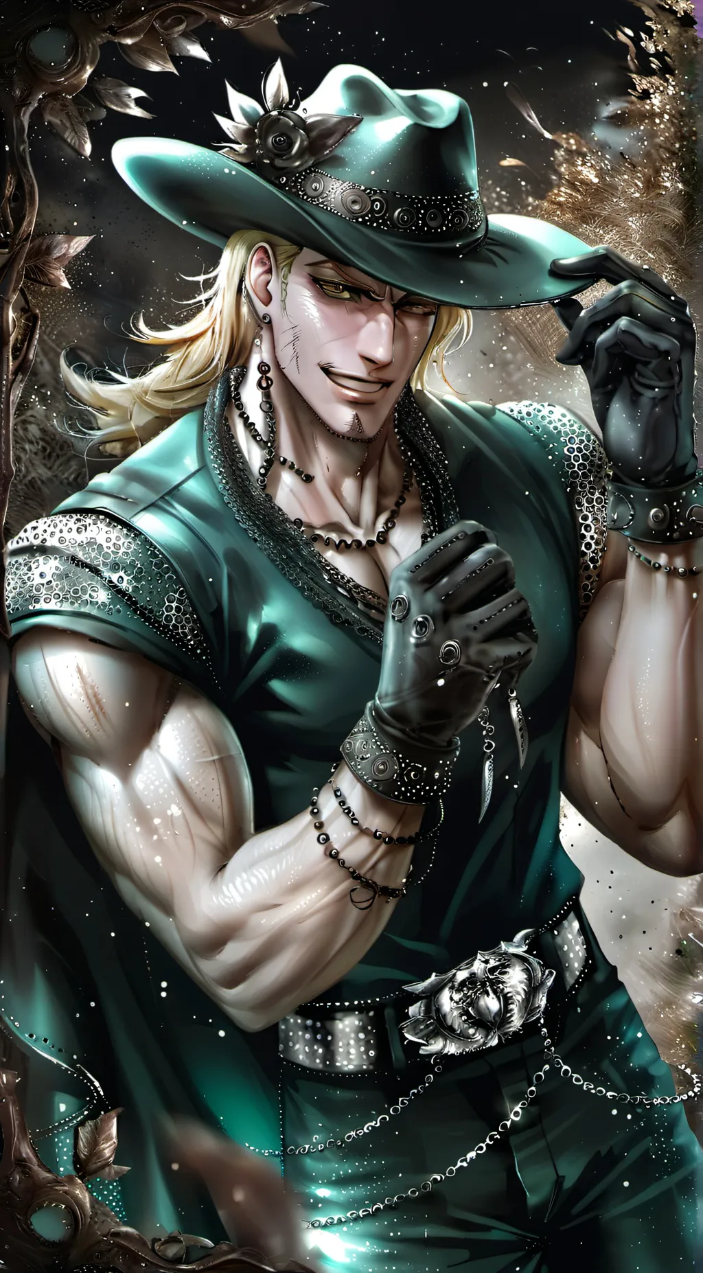 ai character: Hol Horse background