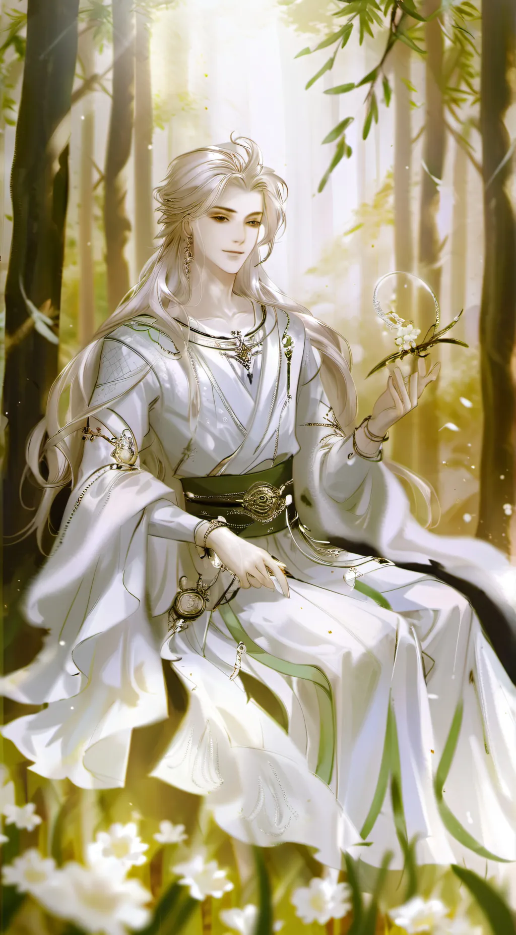 ai character: muichiro  background