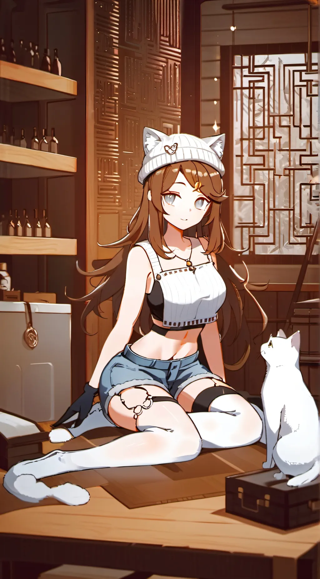 ai character: Hail📸 background