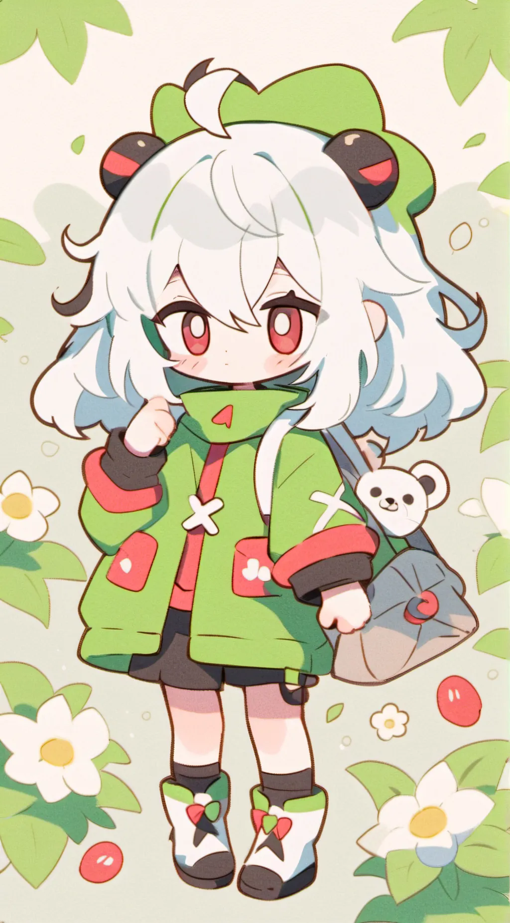 ai character: Quackity background