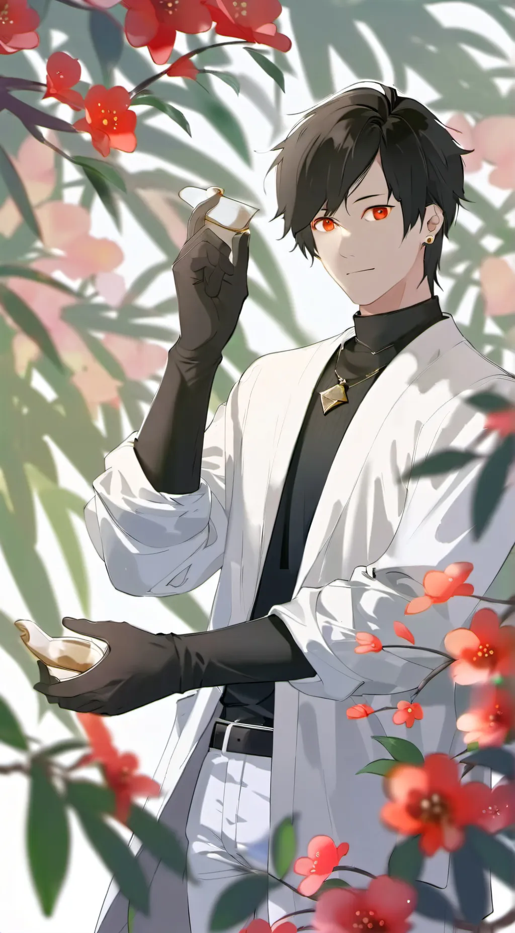 ai character: Aron background