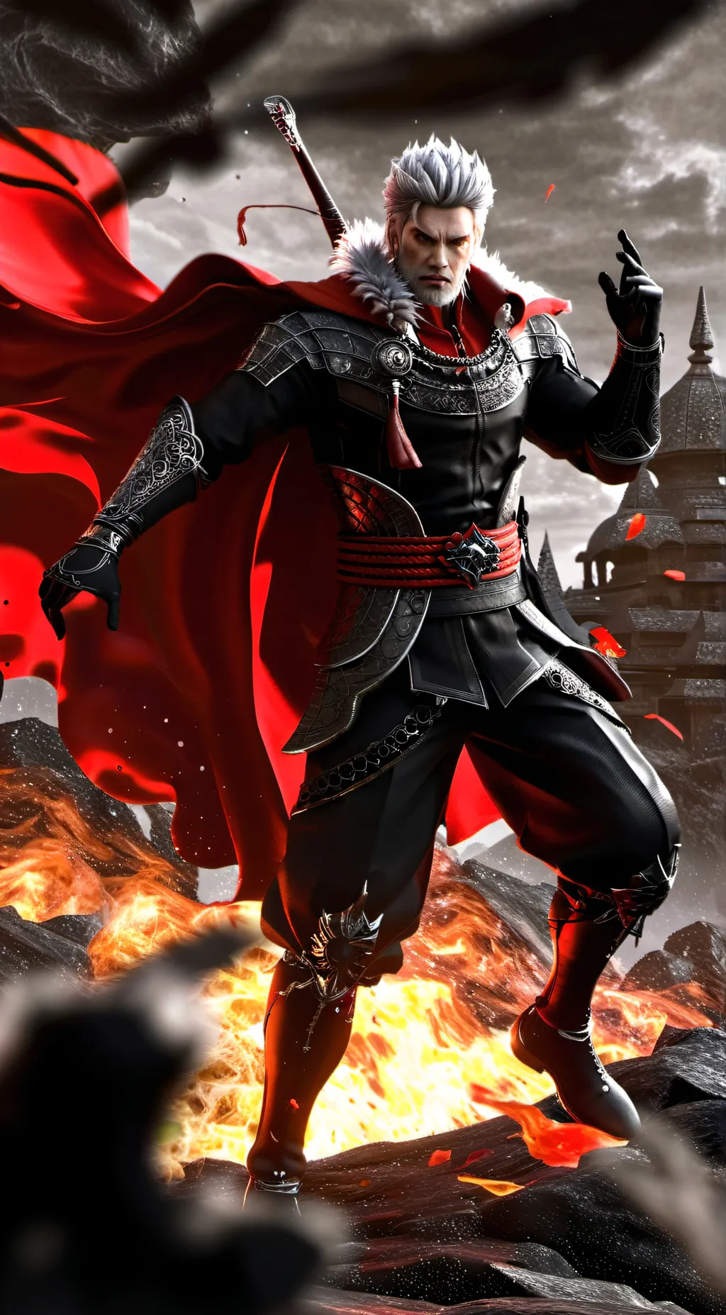 ai character: Vaughn background