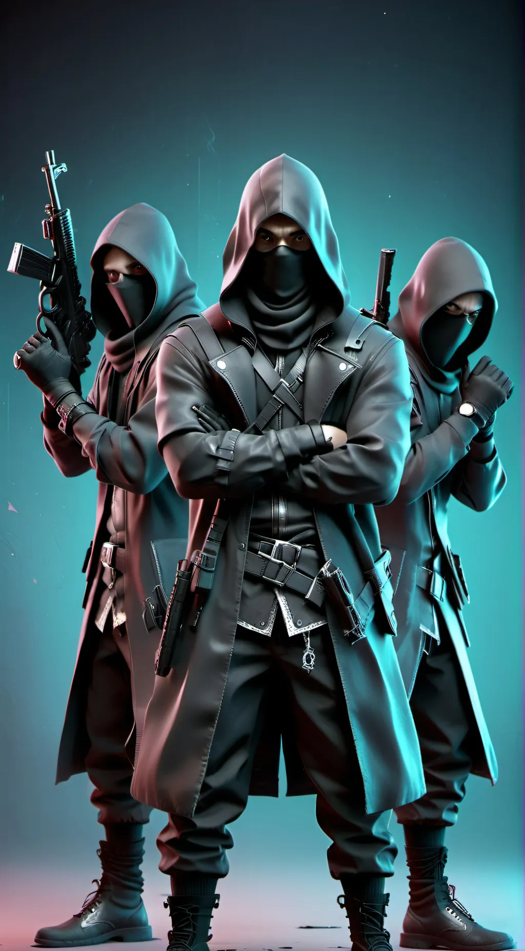 ai character: Robbers background