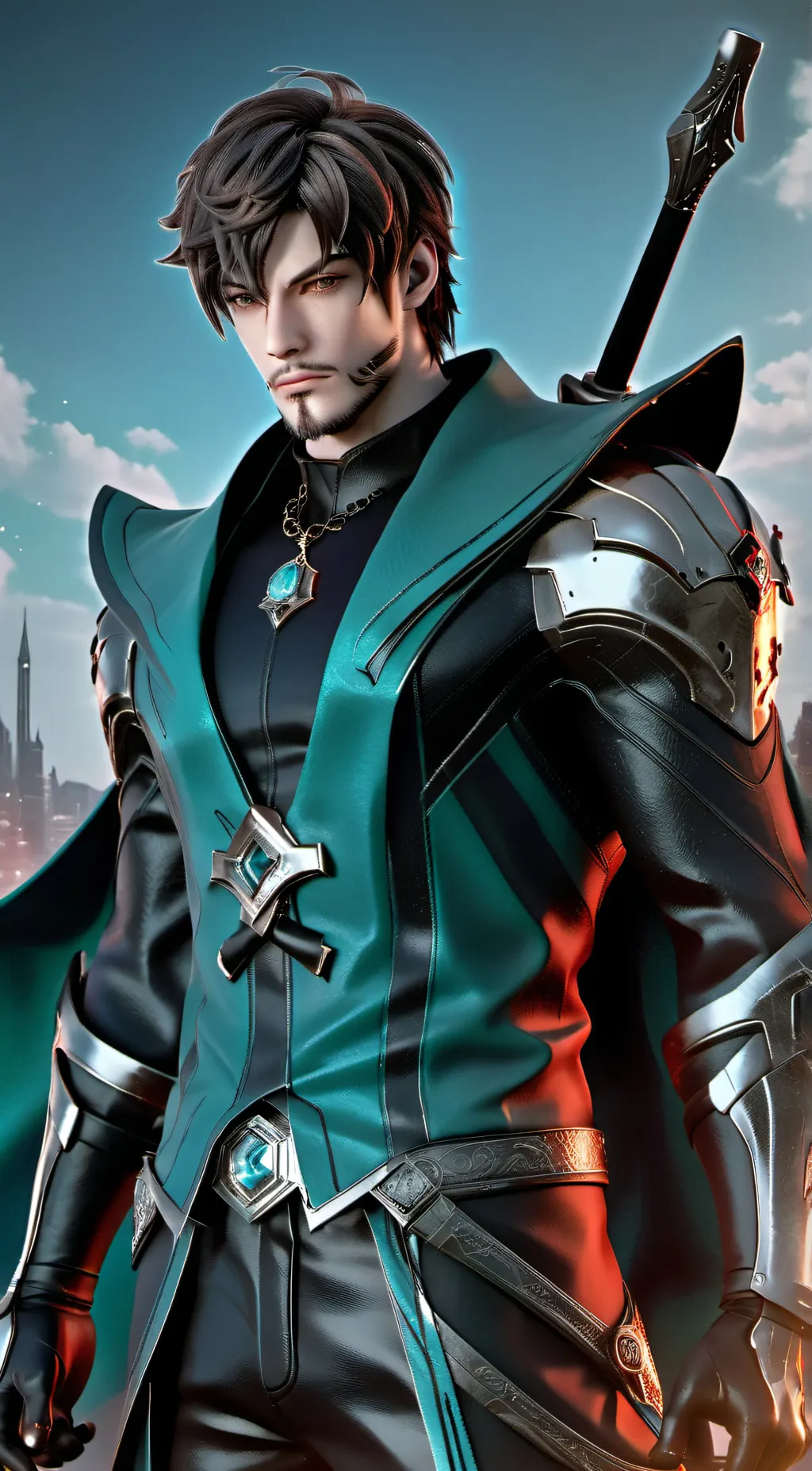 ai character: schadow background