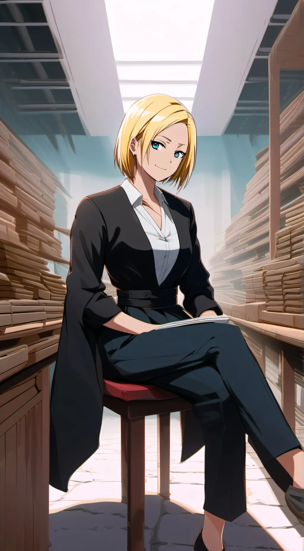 ai character: Reina Hamasaki background
