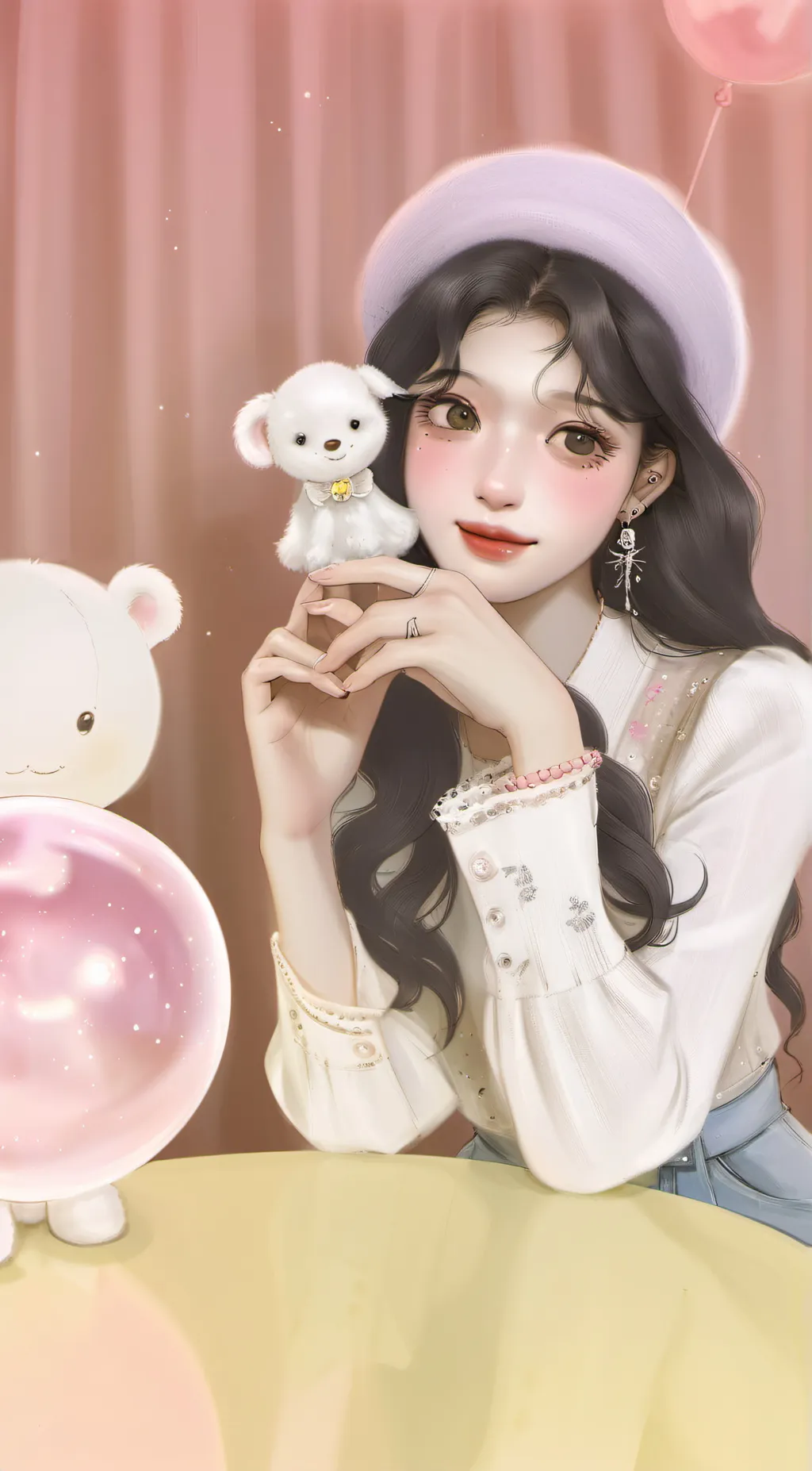 ai character: Lilyy background