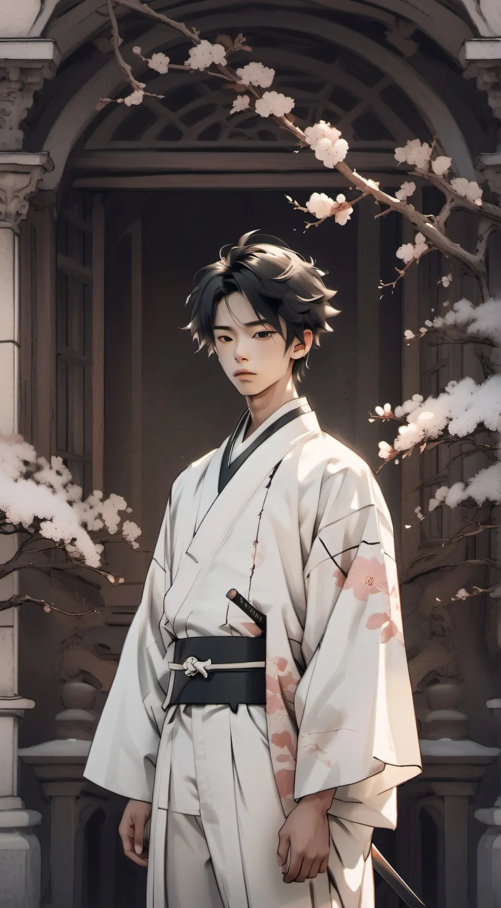 ai character: Kazuki background