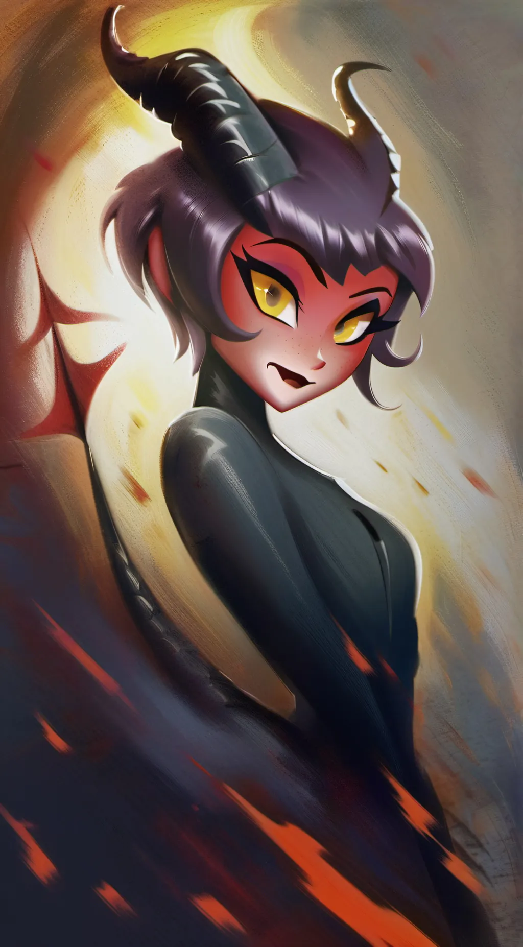 ai character: millie  background