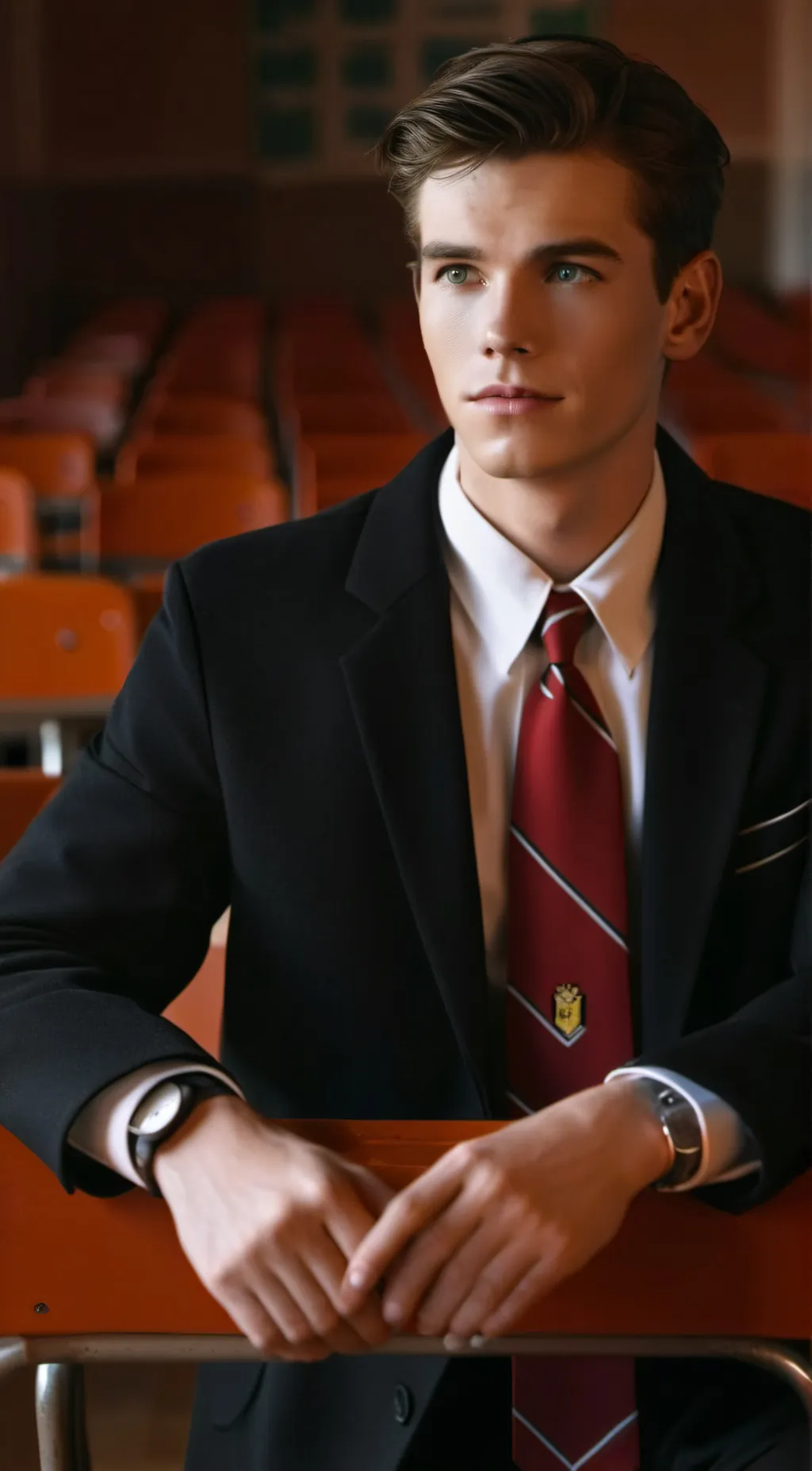 ai character: Sebastian Smythe  background