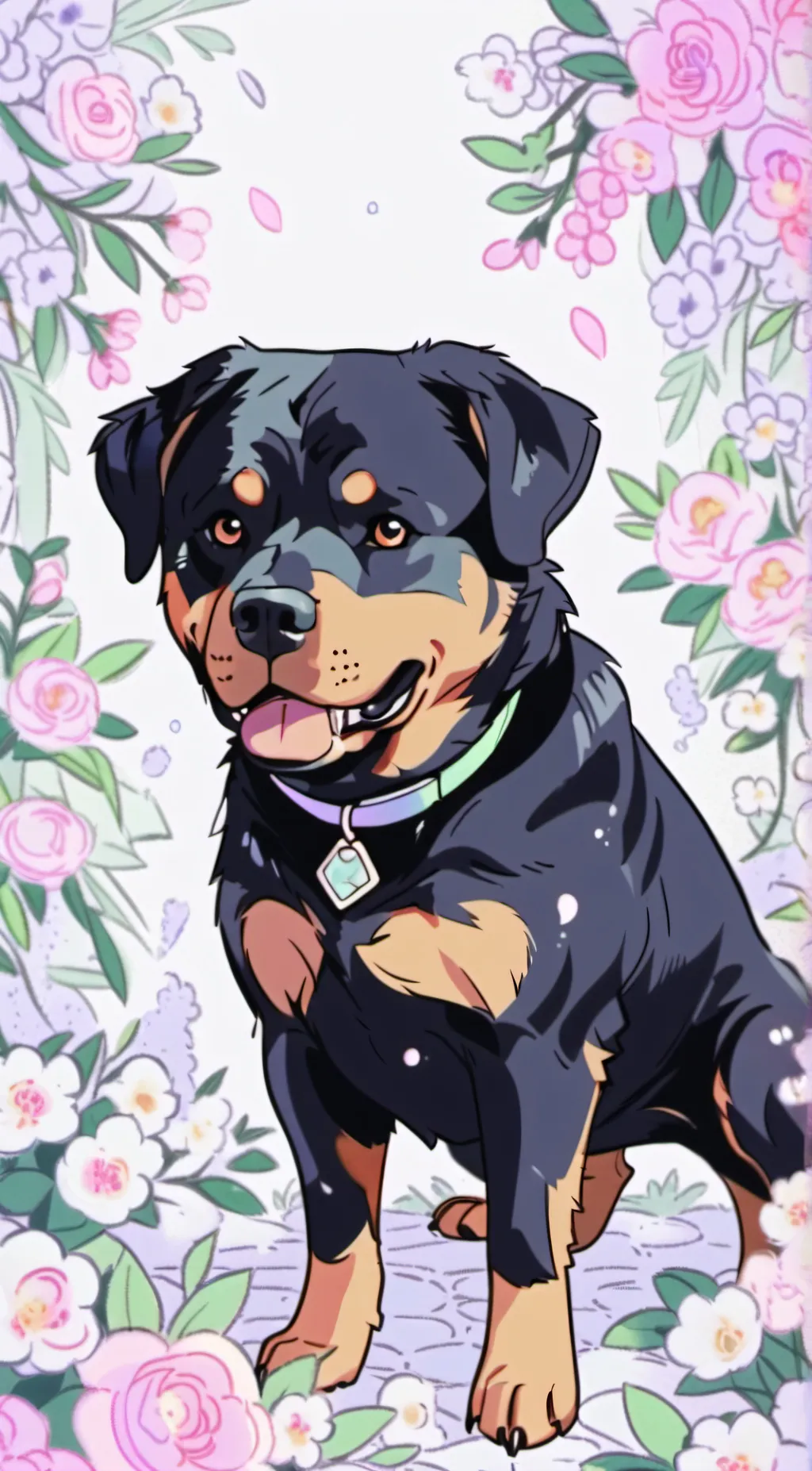 ai character: Rockie background