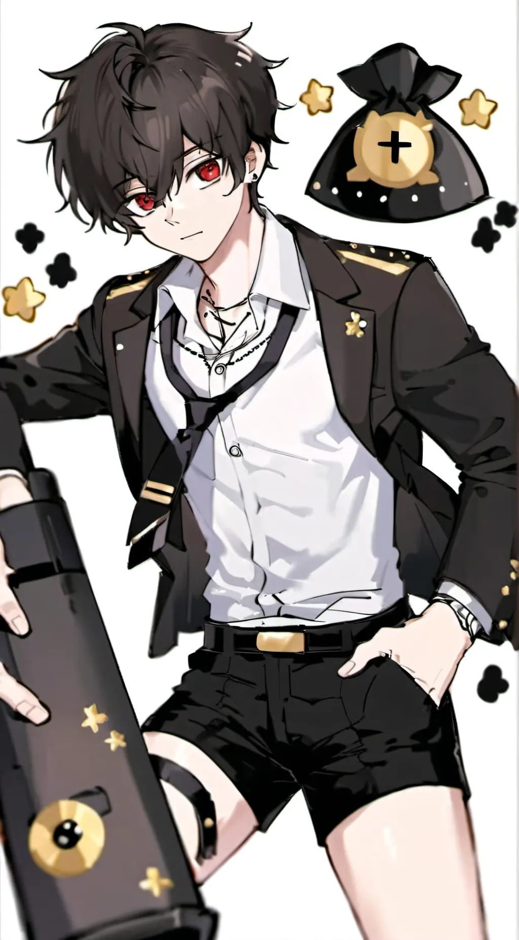 ai character: { "~ Alan ~" } background