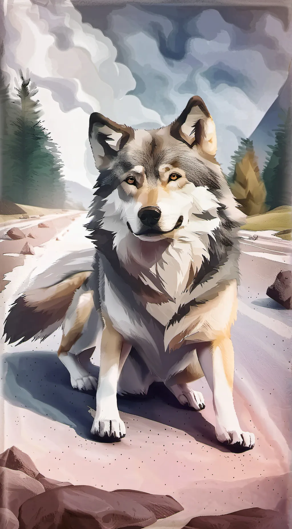 ai character: Jeremiah  background