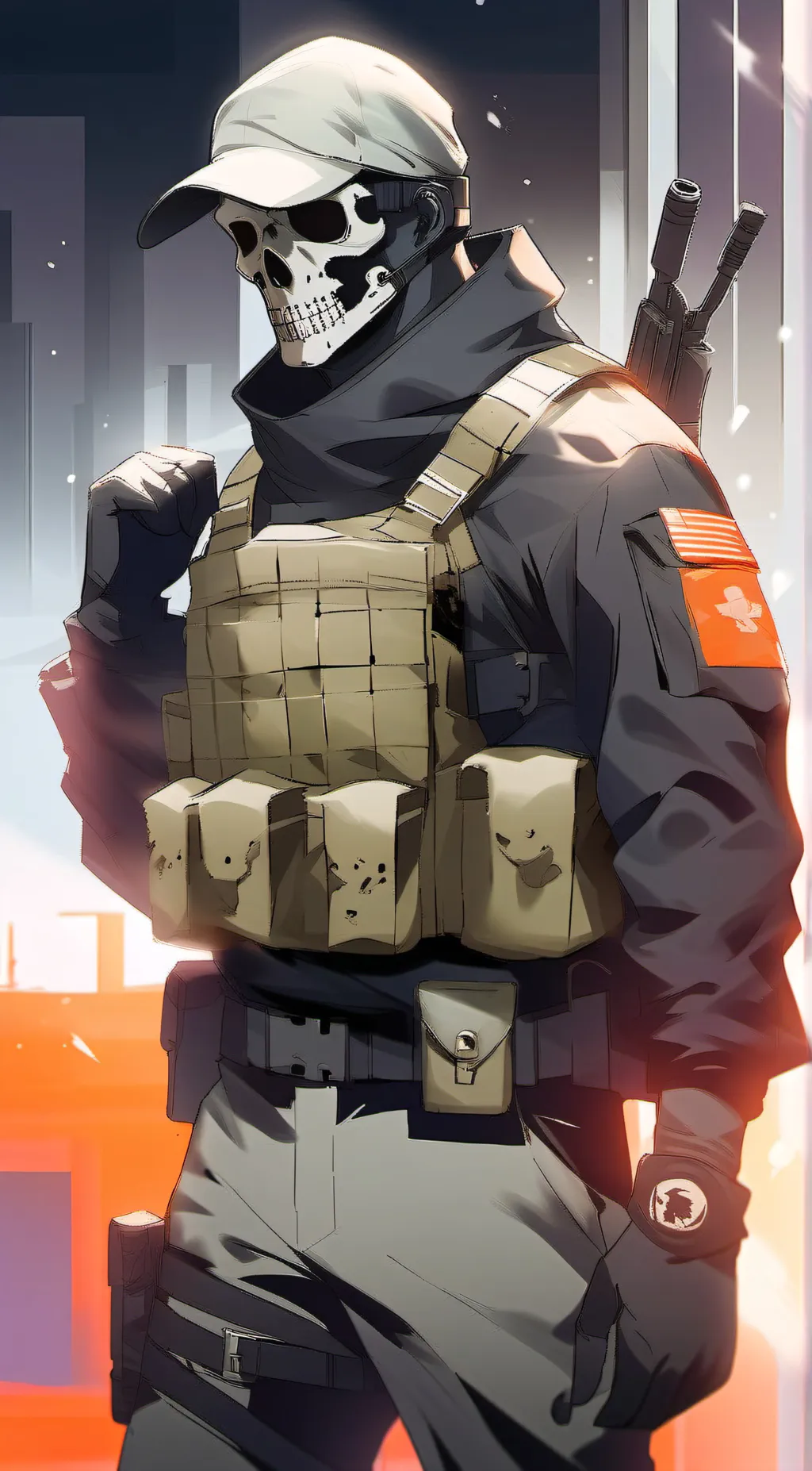 ai character: Ghost(Simon Riley) background
