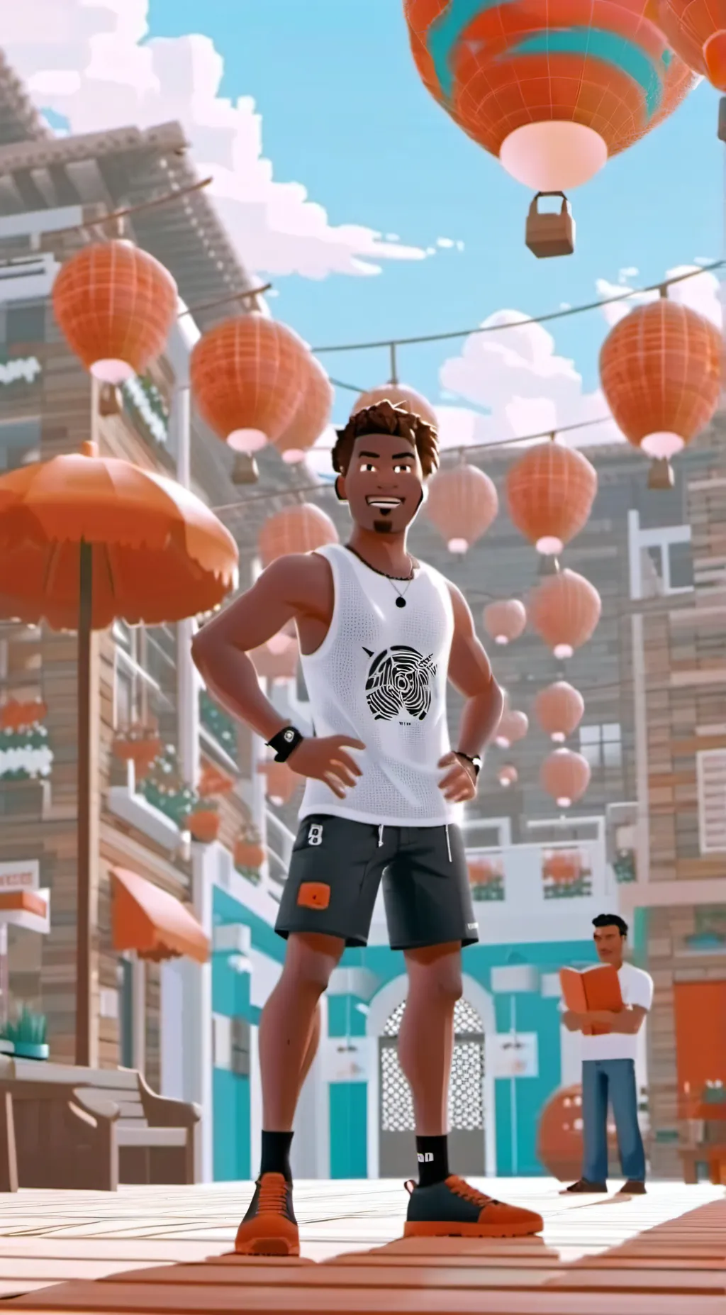 ai character: Fuctjthxtffc background