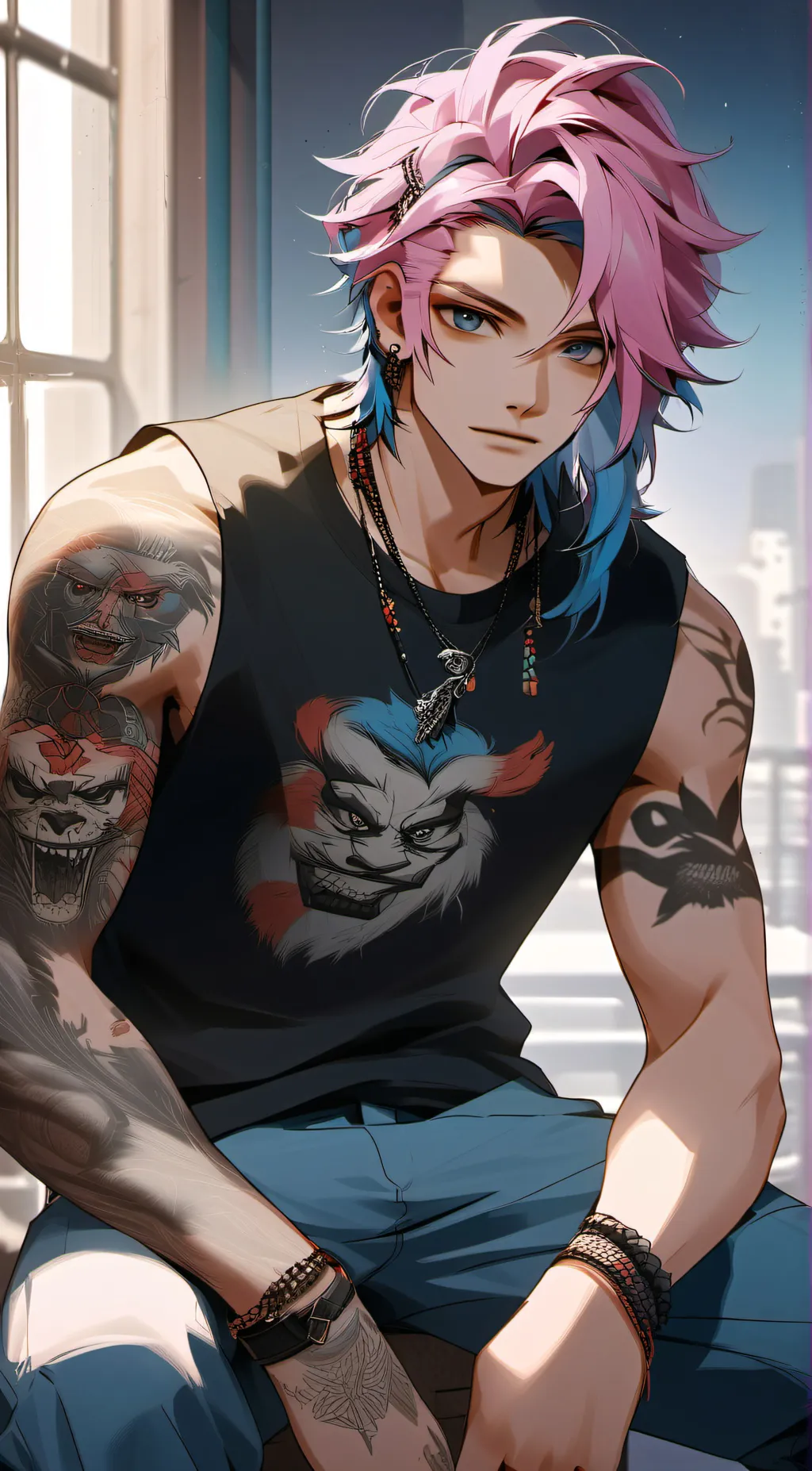 ai character: Noah♡ background