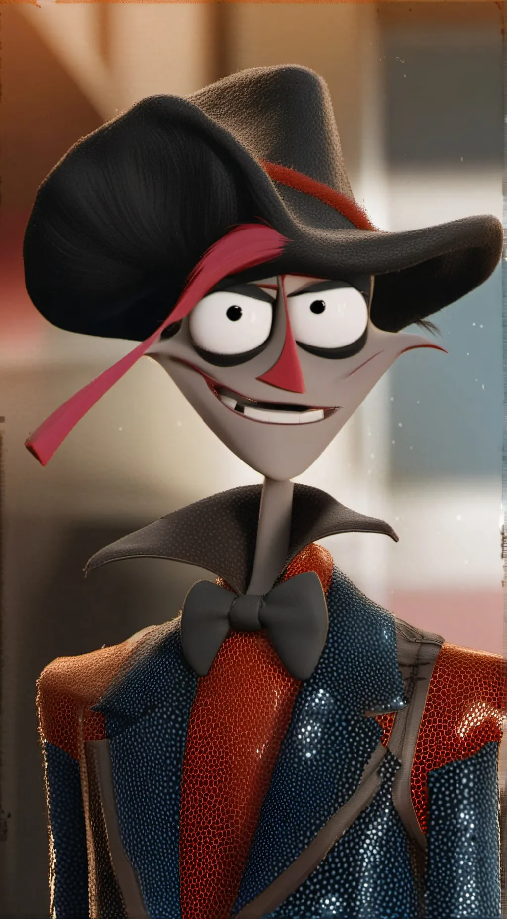 ai character: Hazbin hotel background