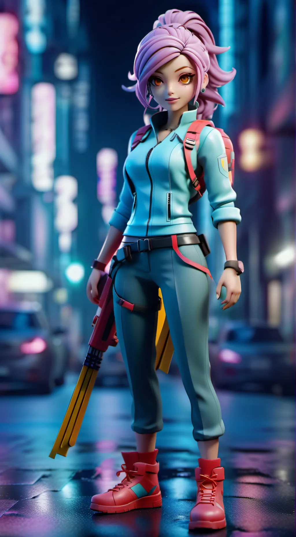 ai character: Xaniyah background