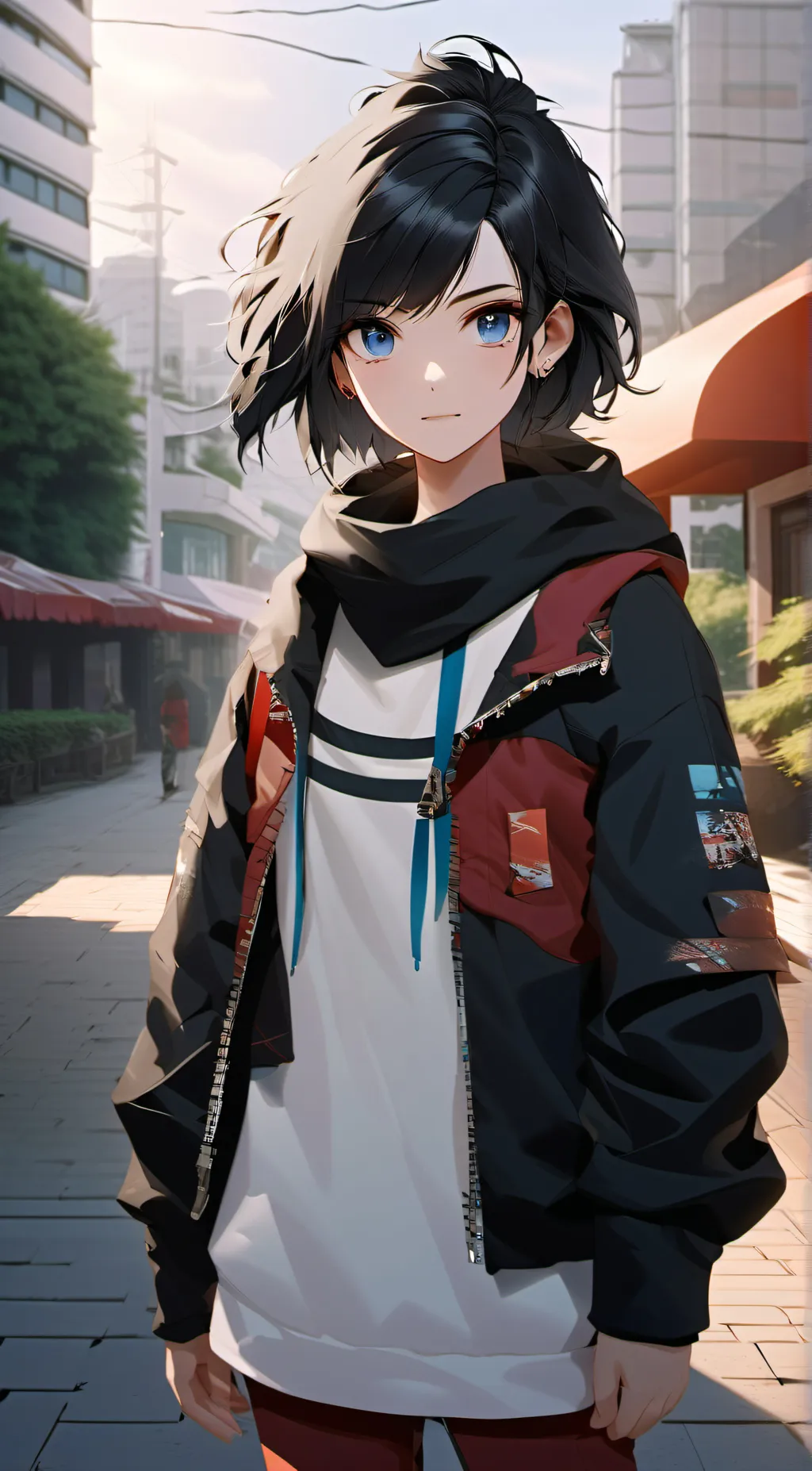 ai character: Anastasia  background