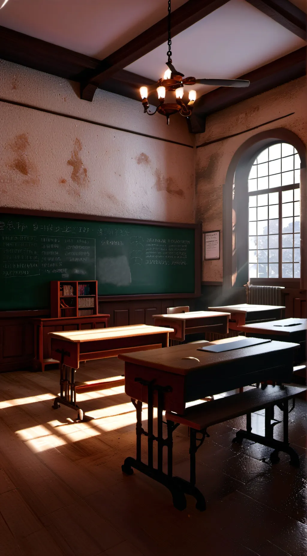 ai character: School live background