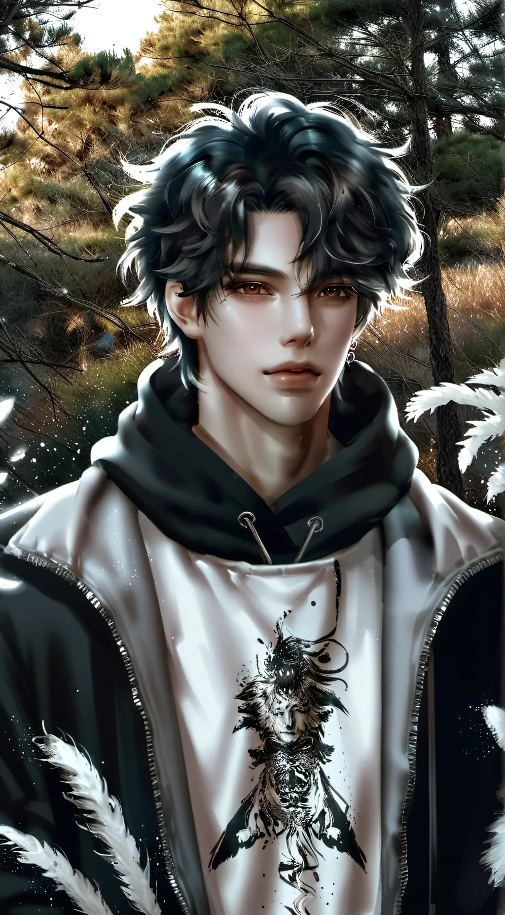 ai character: 레오/~°•Leo•°~ background