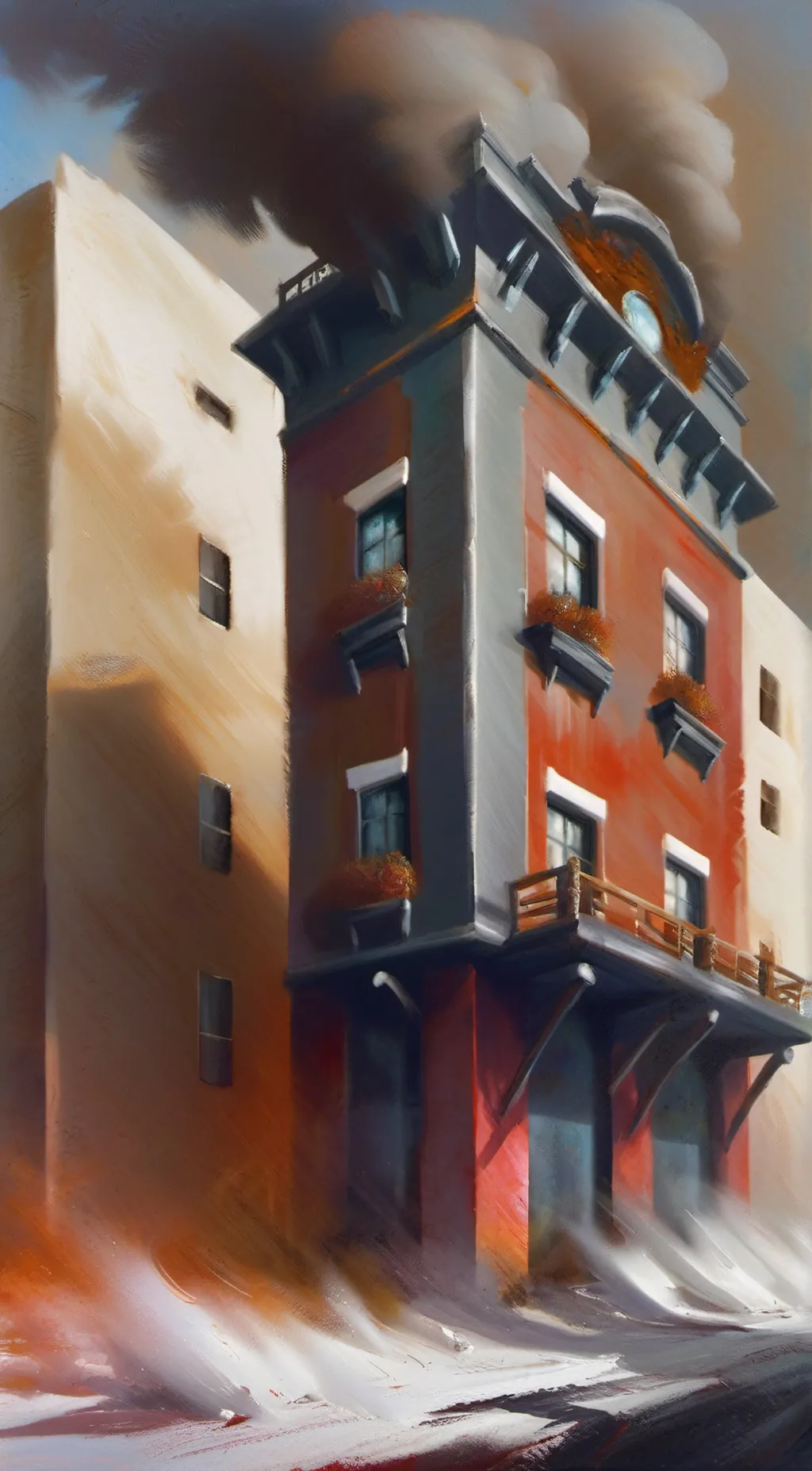 ai character: Hazbin Hotel background