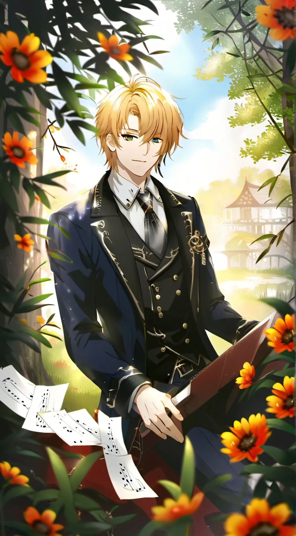 ai character: Caleb background