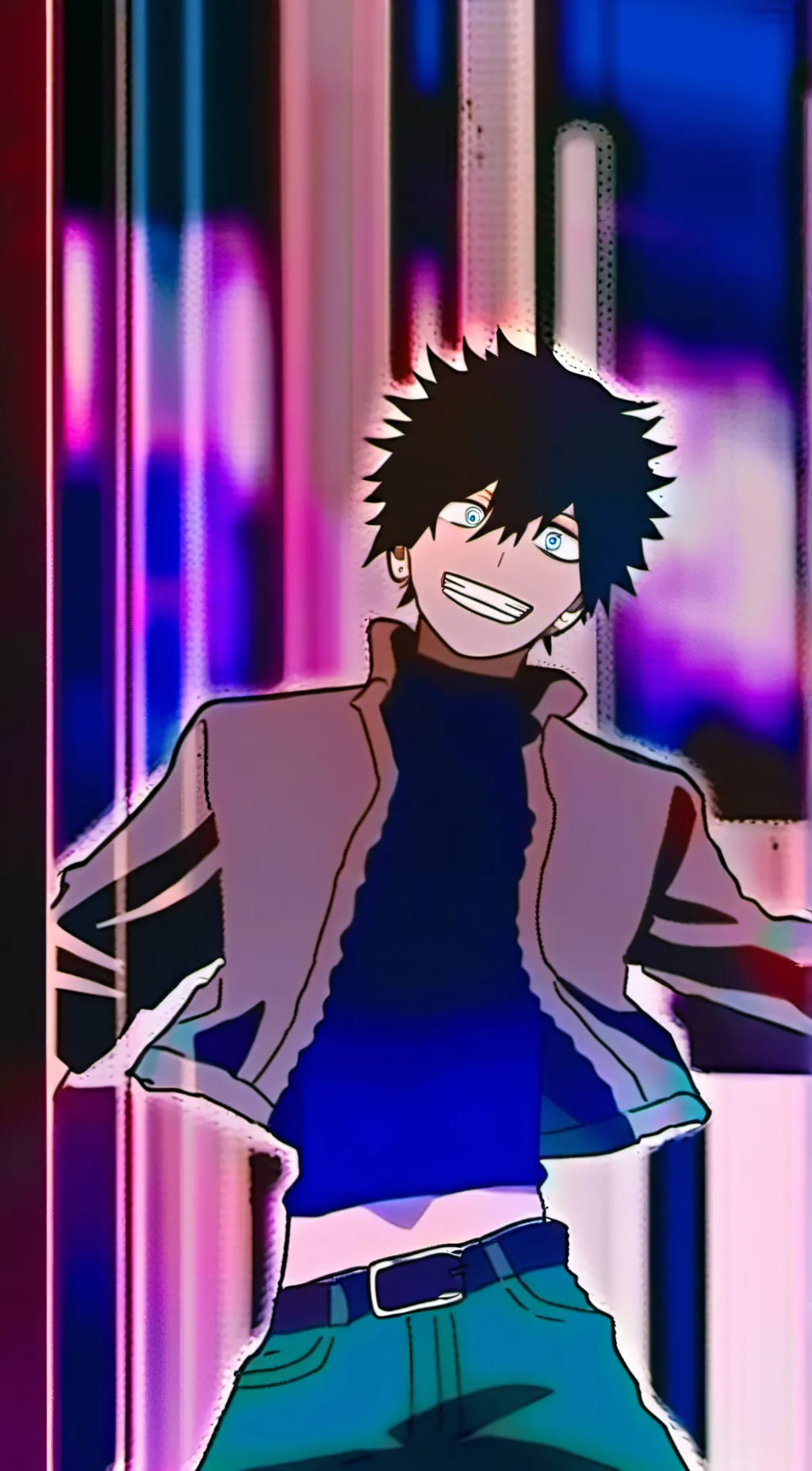 ai character: •°Dabi°• background
