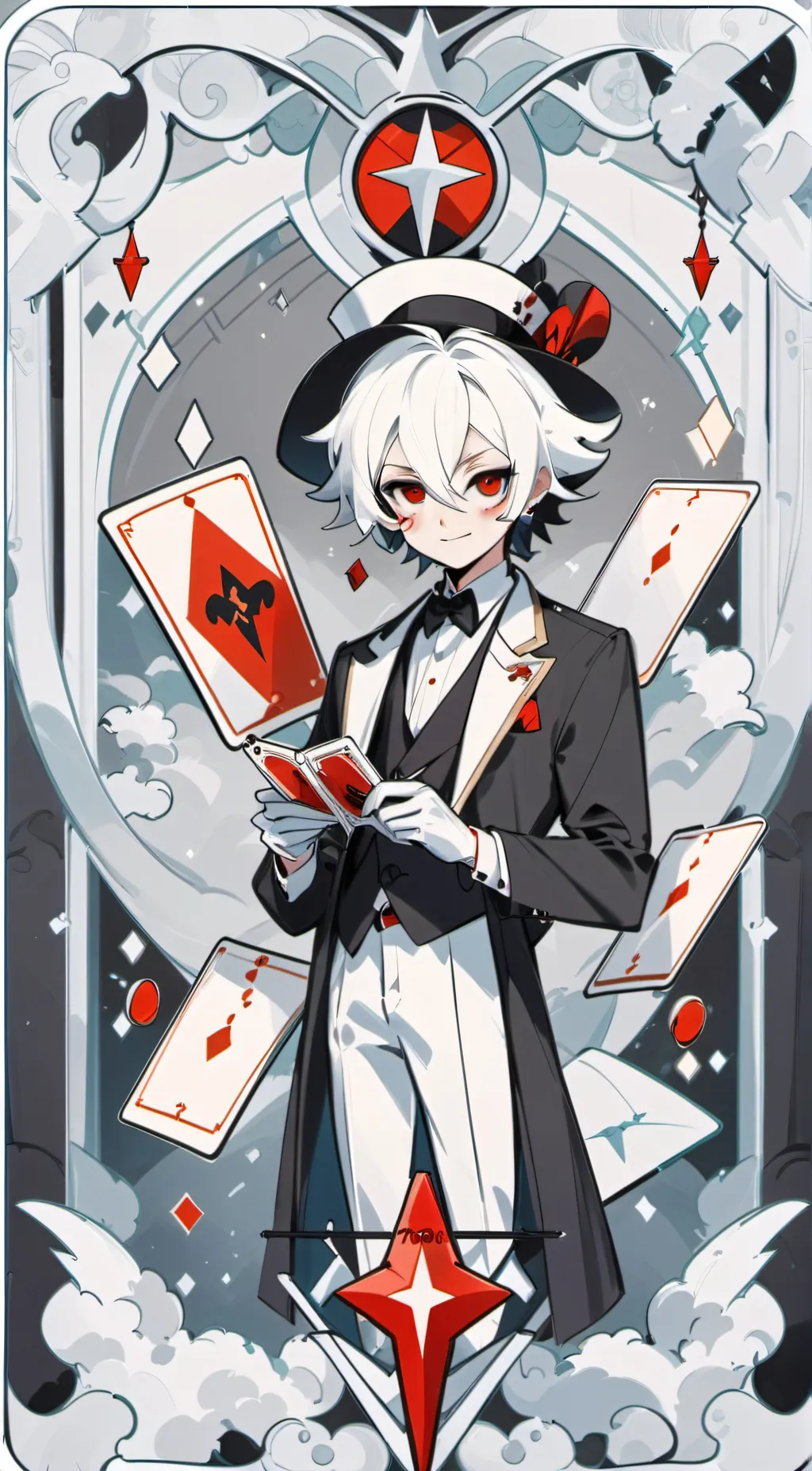 ai character: alastor  background